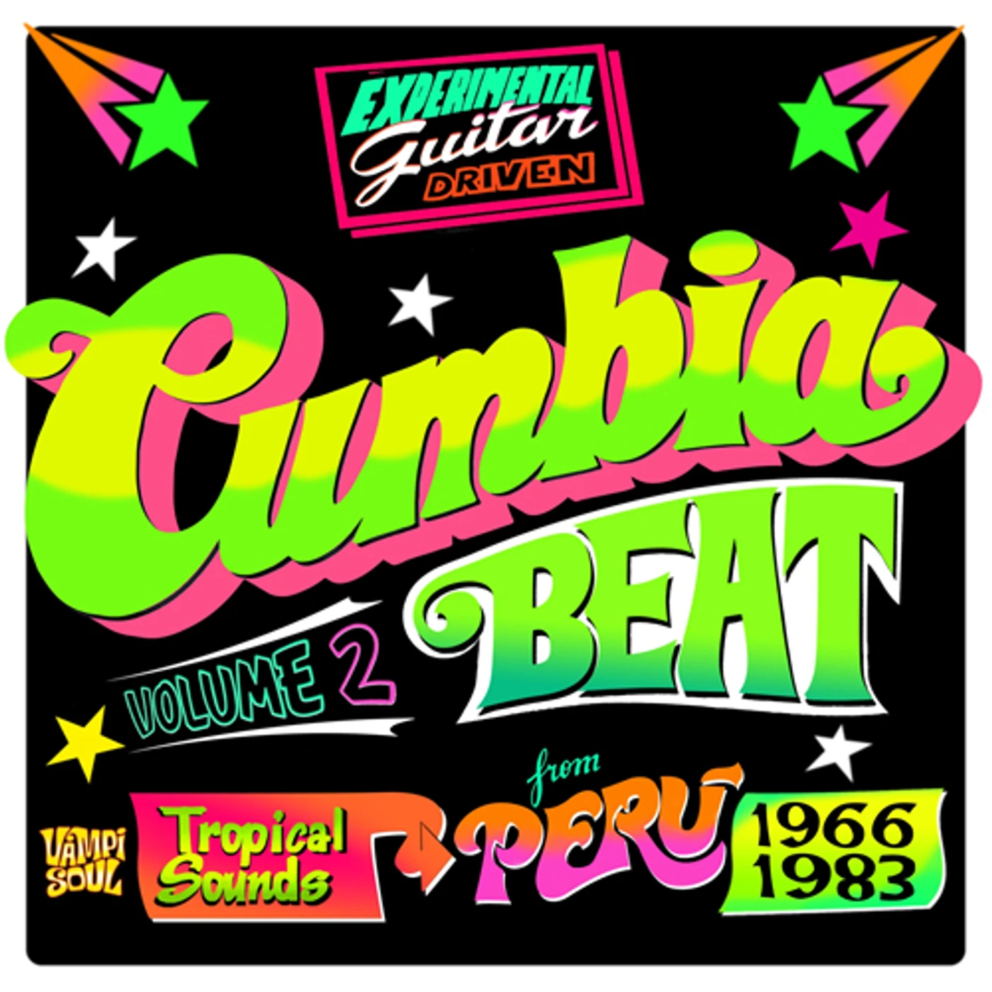 Various Artists  CUMBIA BEAT VOL.2: TROPICAL SOUNDS FROM PERU 1966-1983 (2LP) Vinyl Record