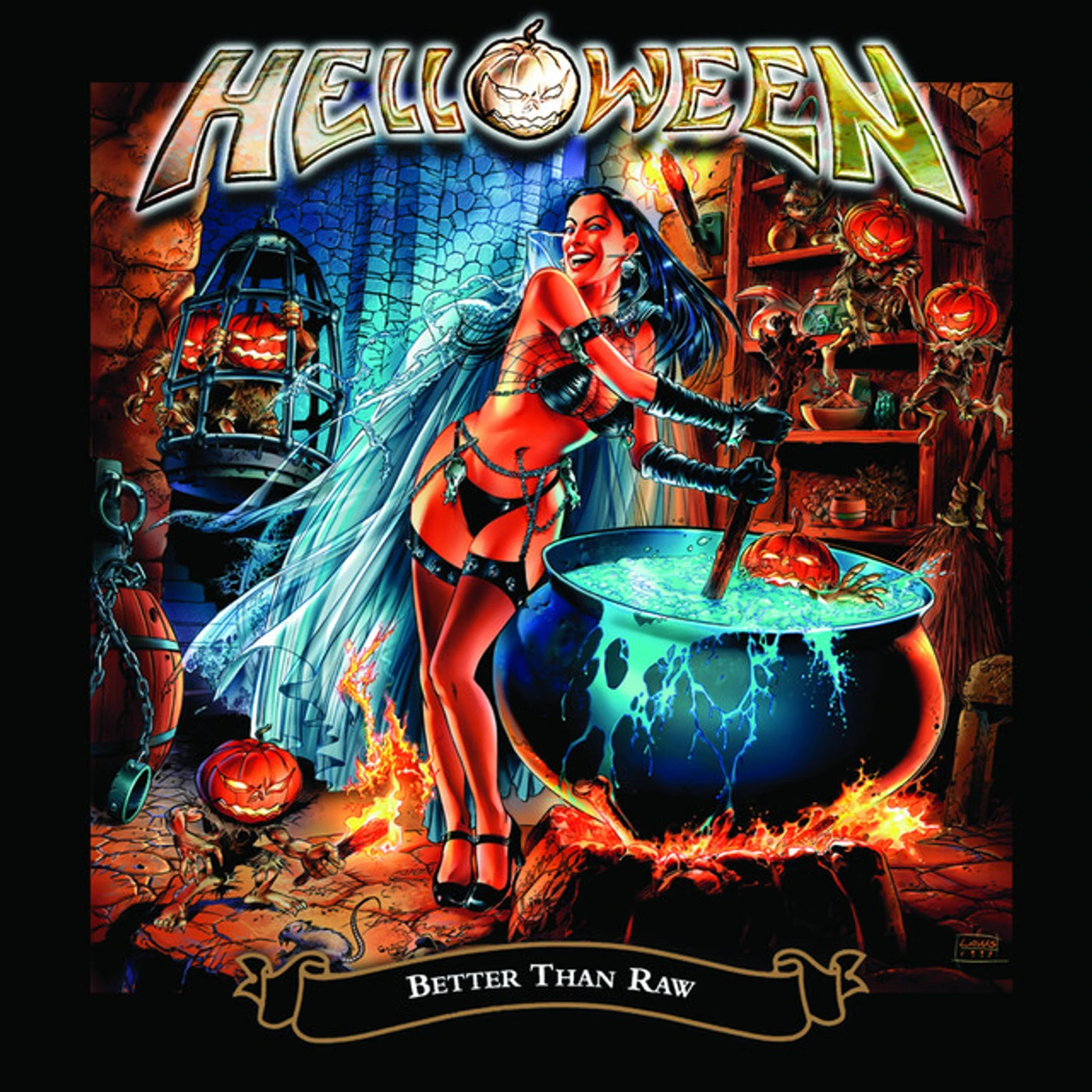 Helloween BETTER THAN RAW CD