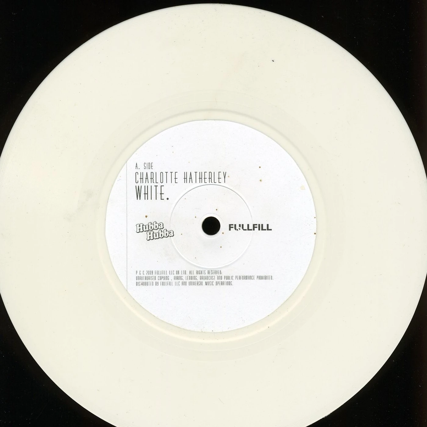 Charlotte Hatherley White Vinyl Record