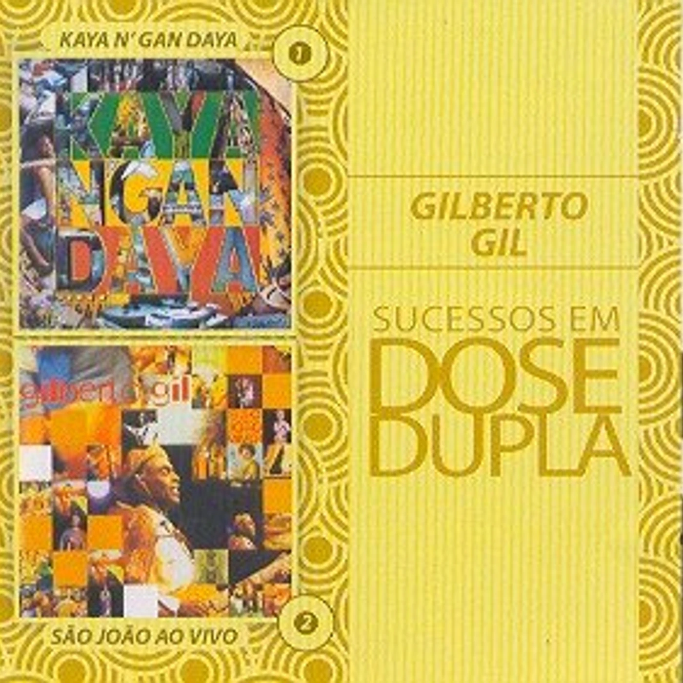 Gilberto Gil DOSE DUPLA 2 CD