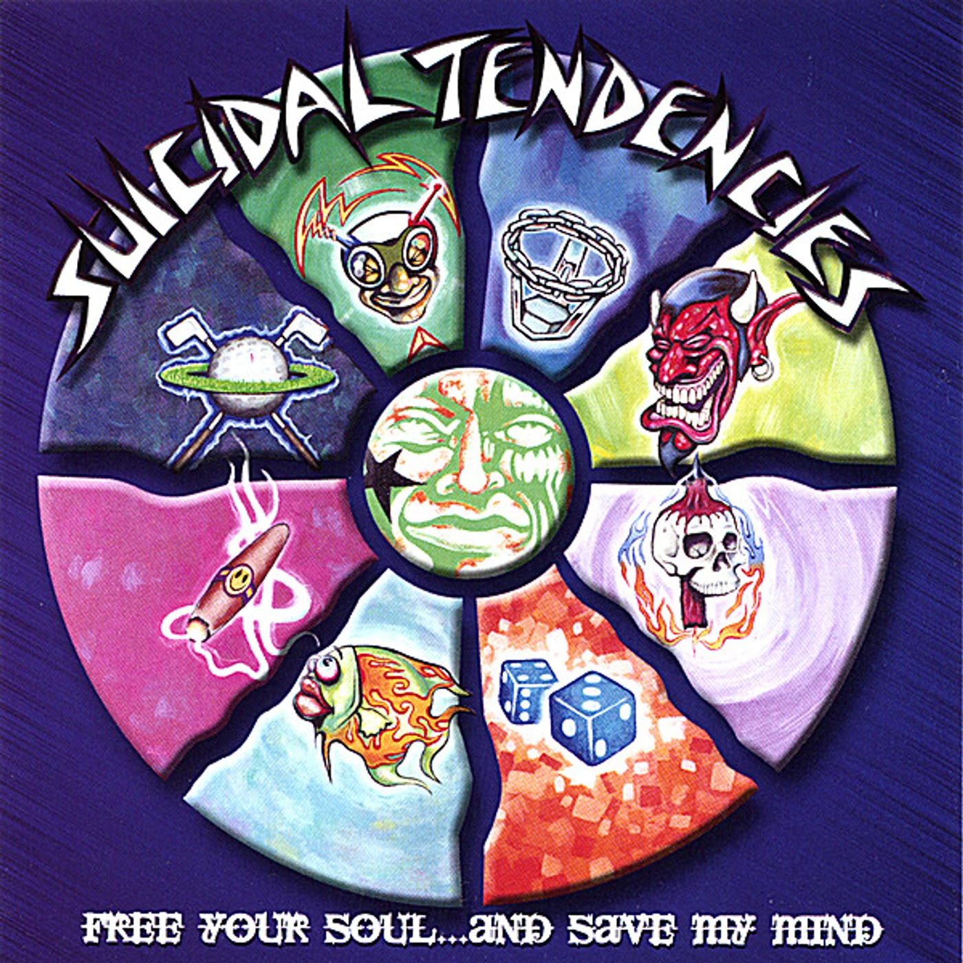 Suicidal Tendencies FREE YOUR SOUL & SAVE MY MIND CD