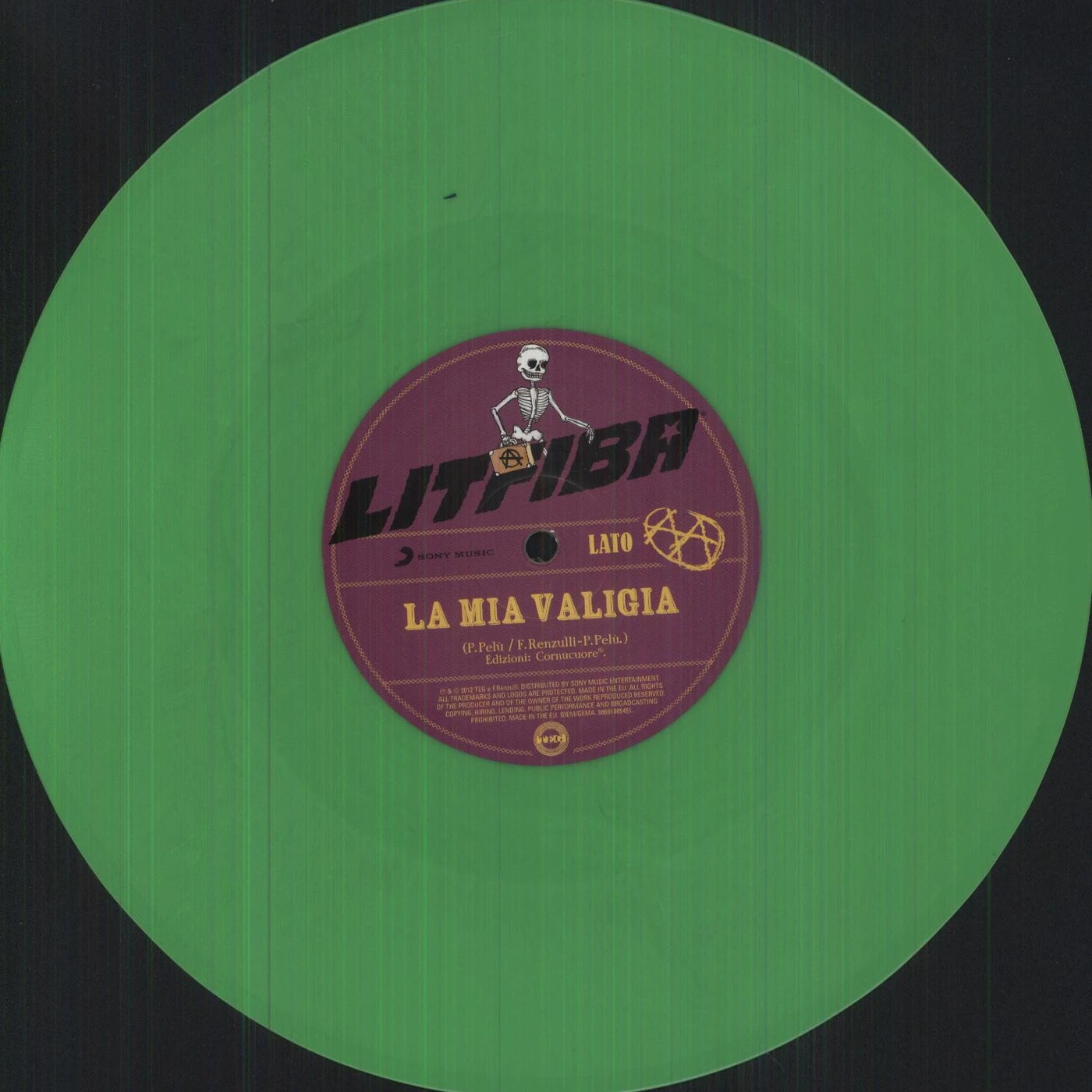 Litfiba ELETTRICA Vinyl Record