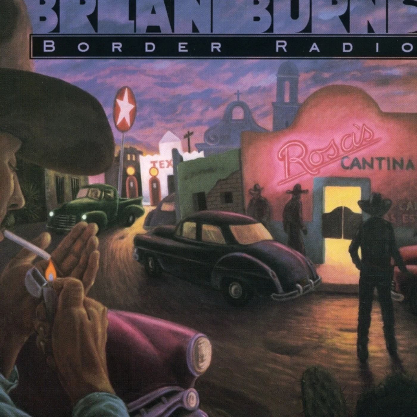 Brian Burns BORDER RADIO CD