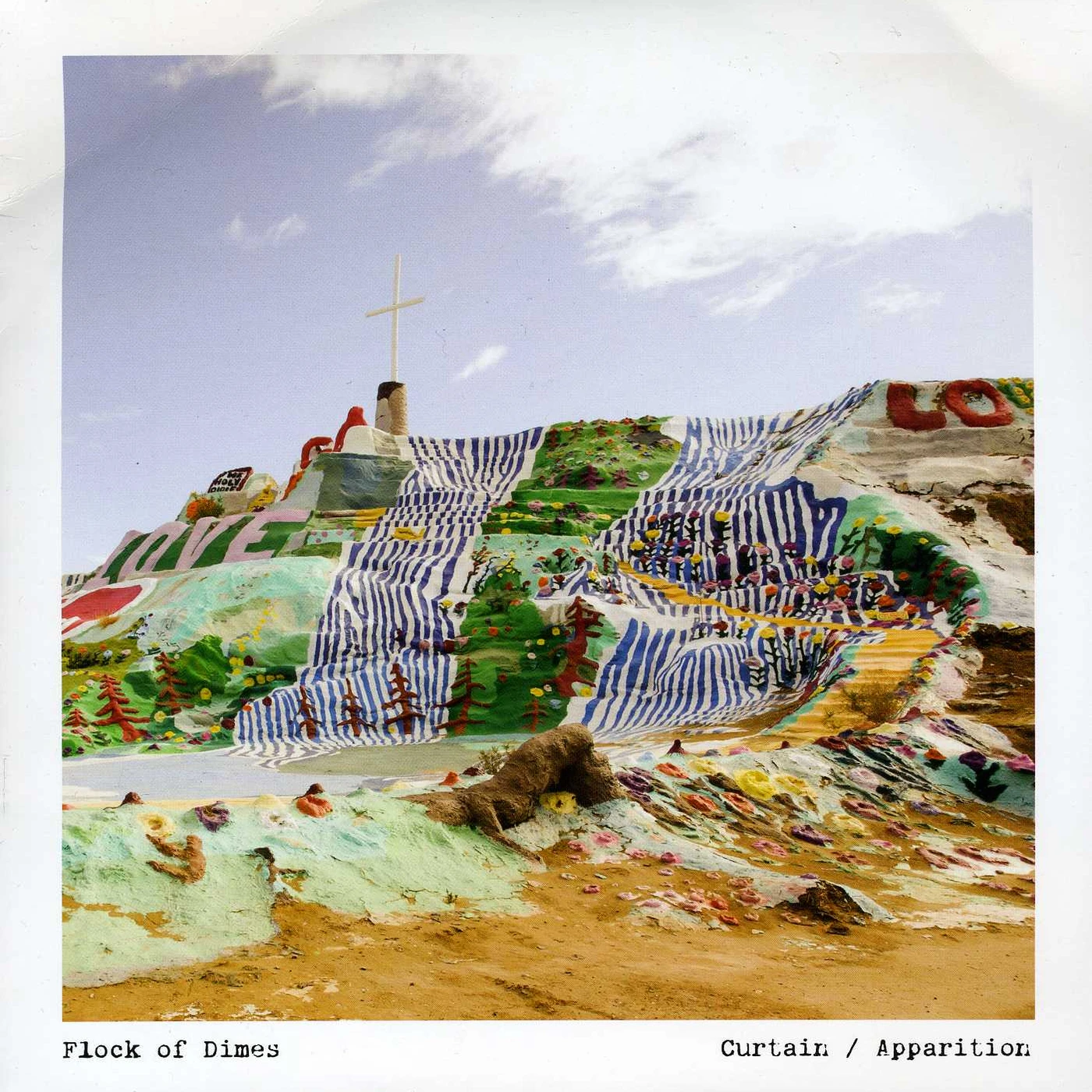 Flock of Dimes CURTAIN Vinyl Record - MP3 Download Included