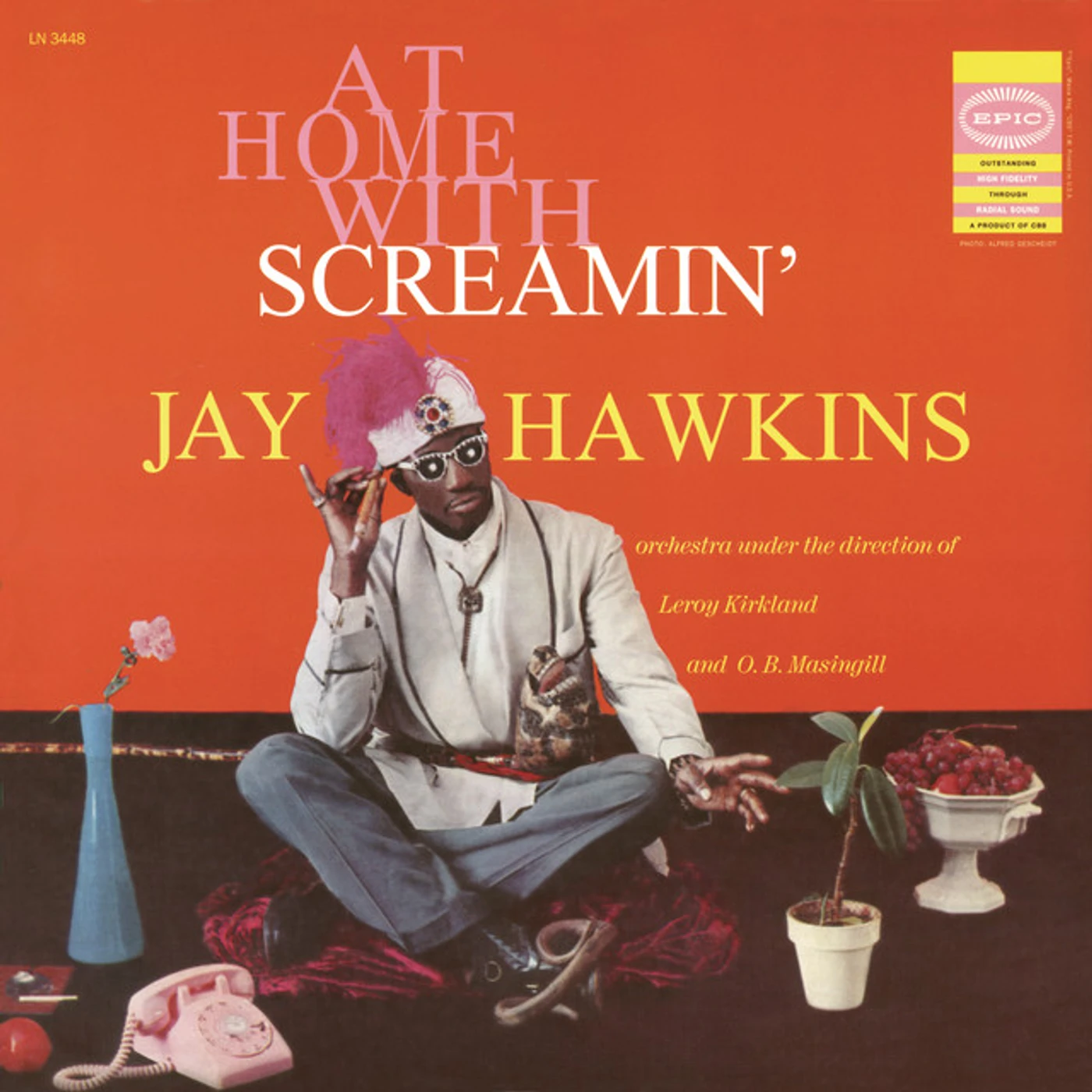 AT HOME WITH Screamin' Jay Hawkins (180G) Vinyl Record