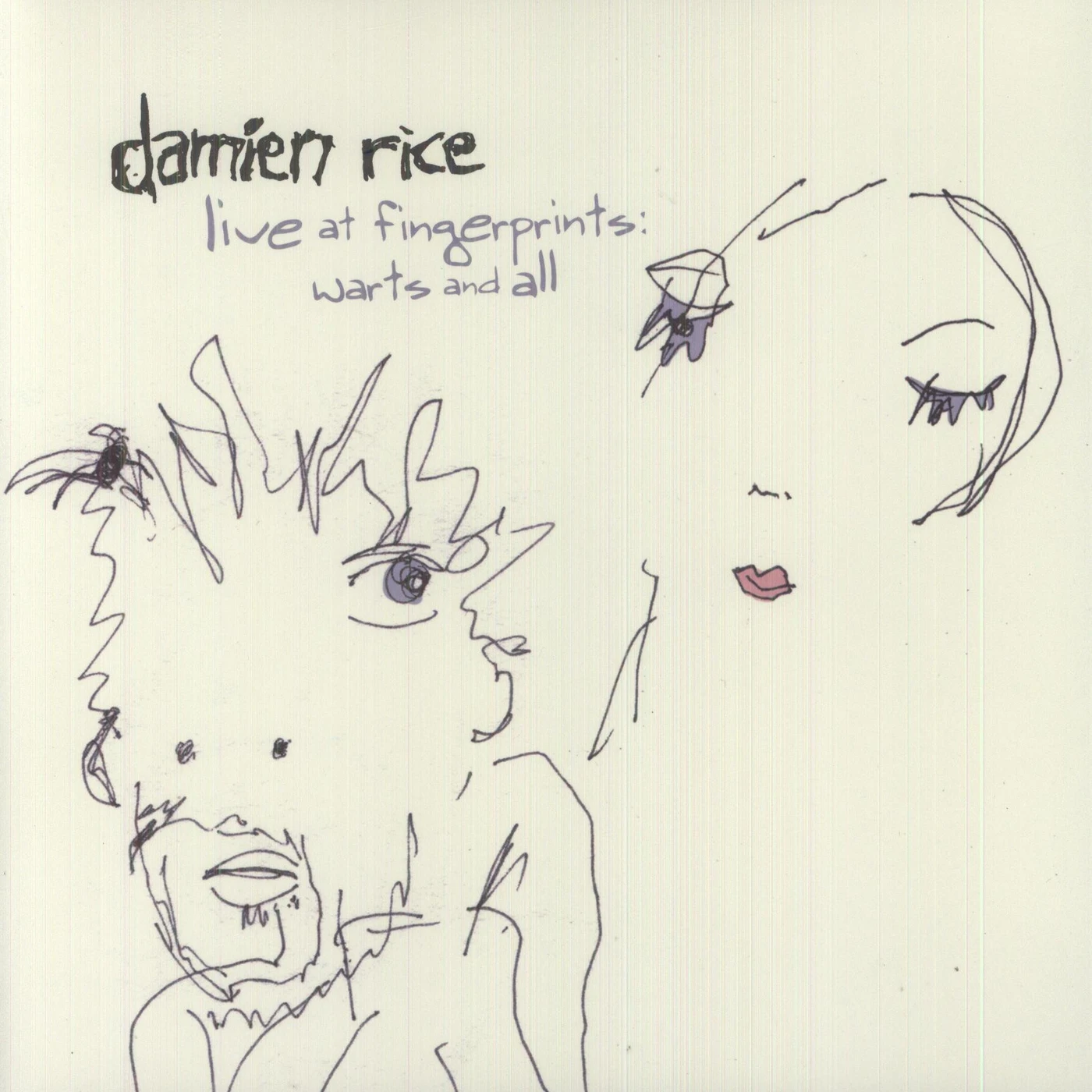 Damien Rice Live At Fingerprints: Warts And All Vinyl Record