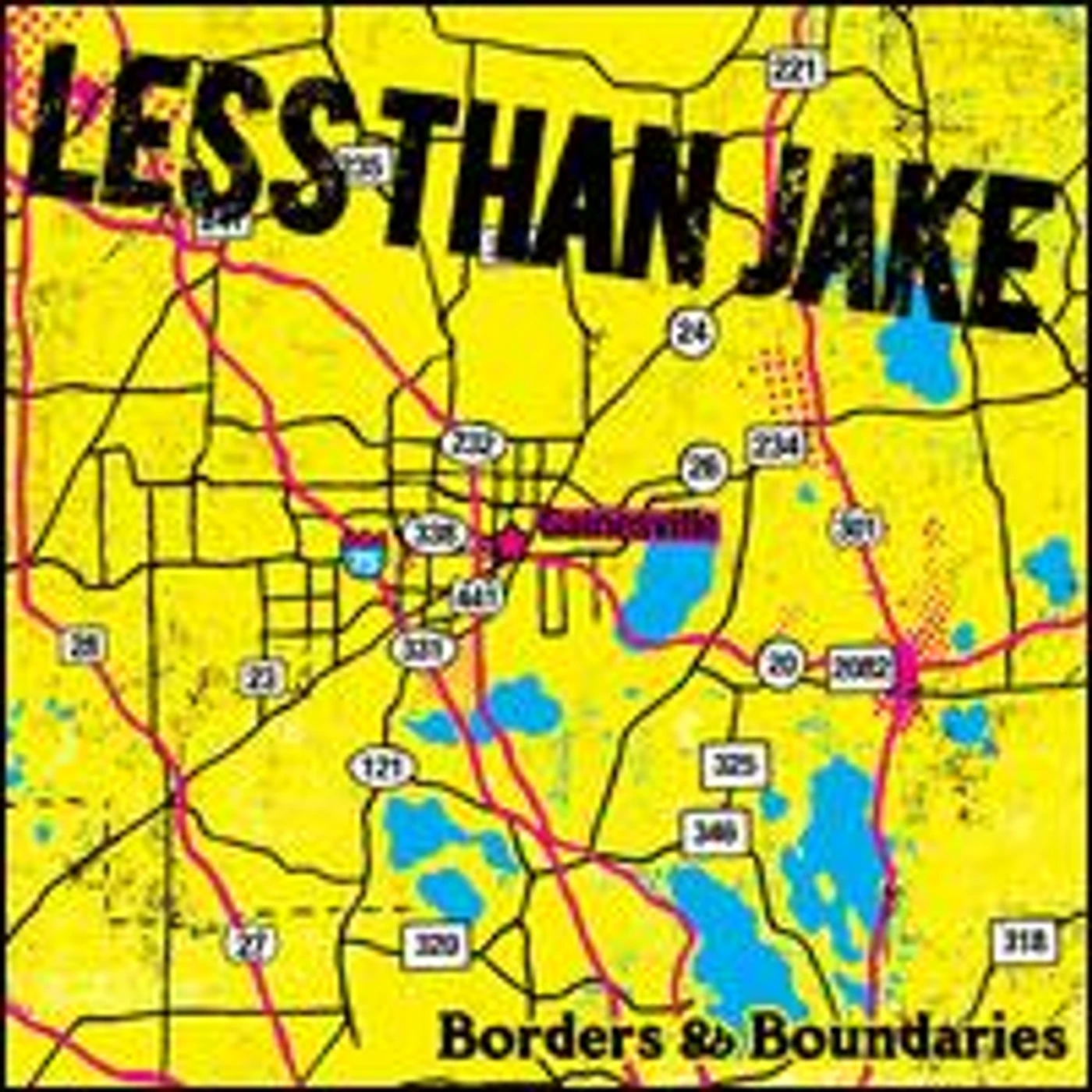Less Than Jake BORDERS & BOUNDARIES CD