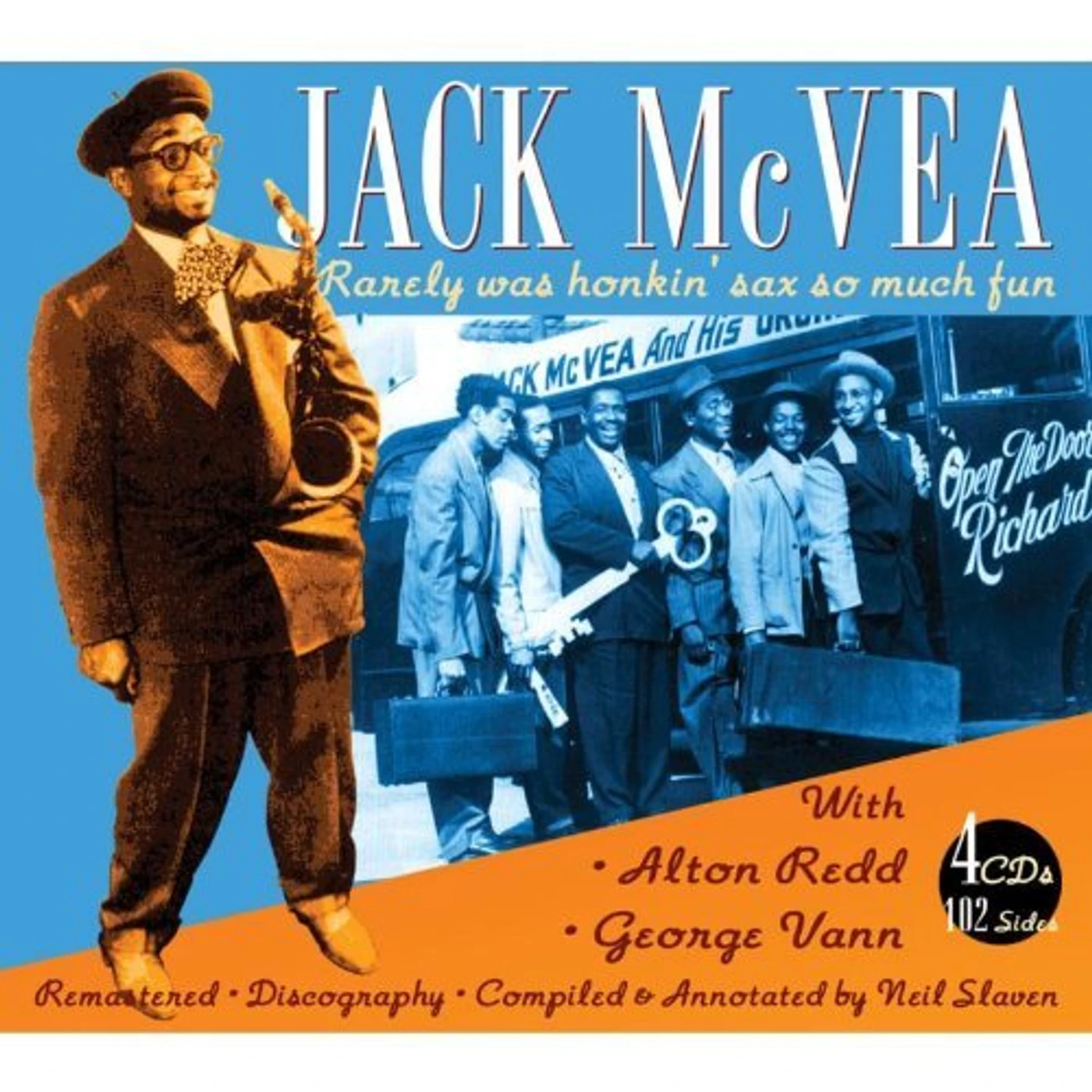 JACK MCVEA WITH ALTON REDD & GEORGE VANN CD
