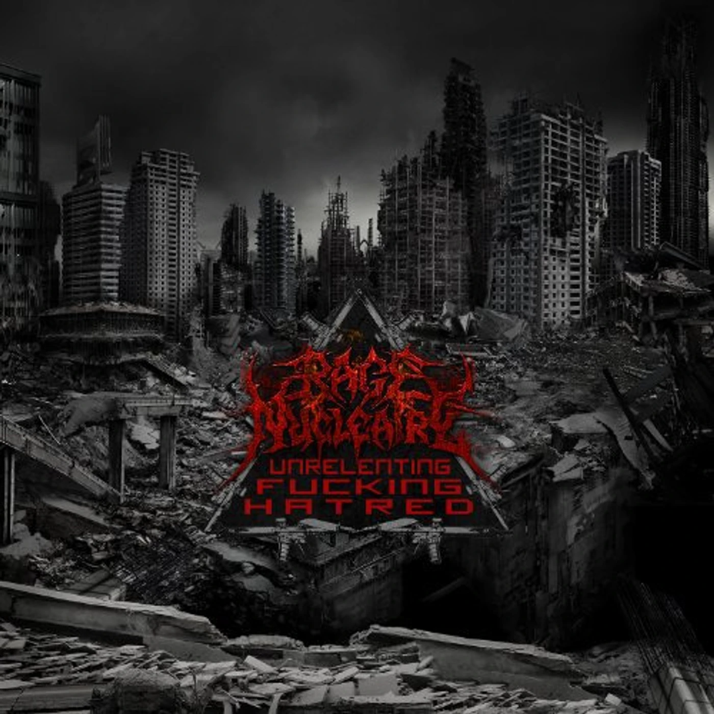 Rage Nucléaire Unrelenting Fucking Hatred Vinyl Record