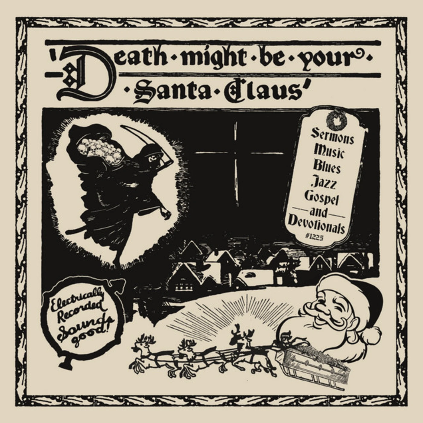 DEATH MIGHT BE YOUR SANTA CLAUS / VARIOUS Vinyl Record