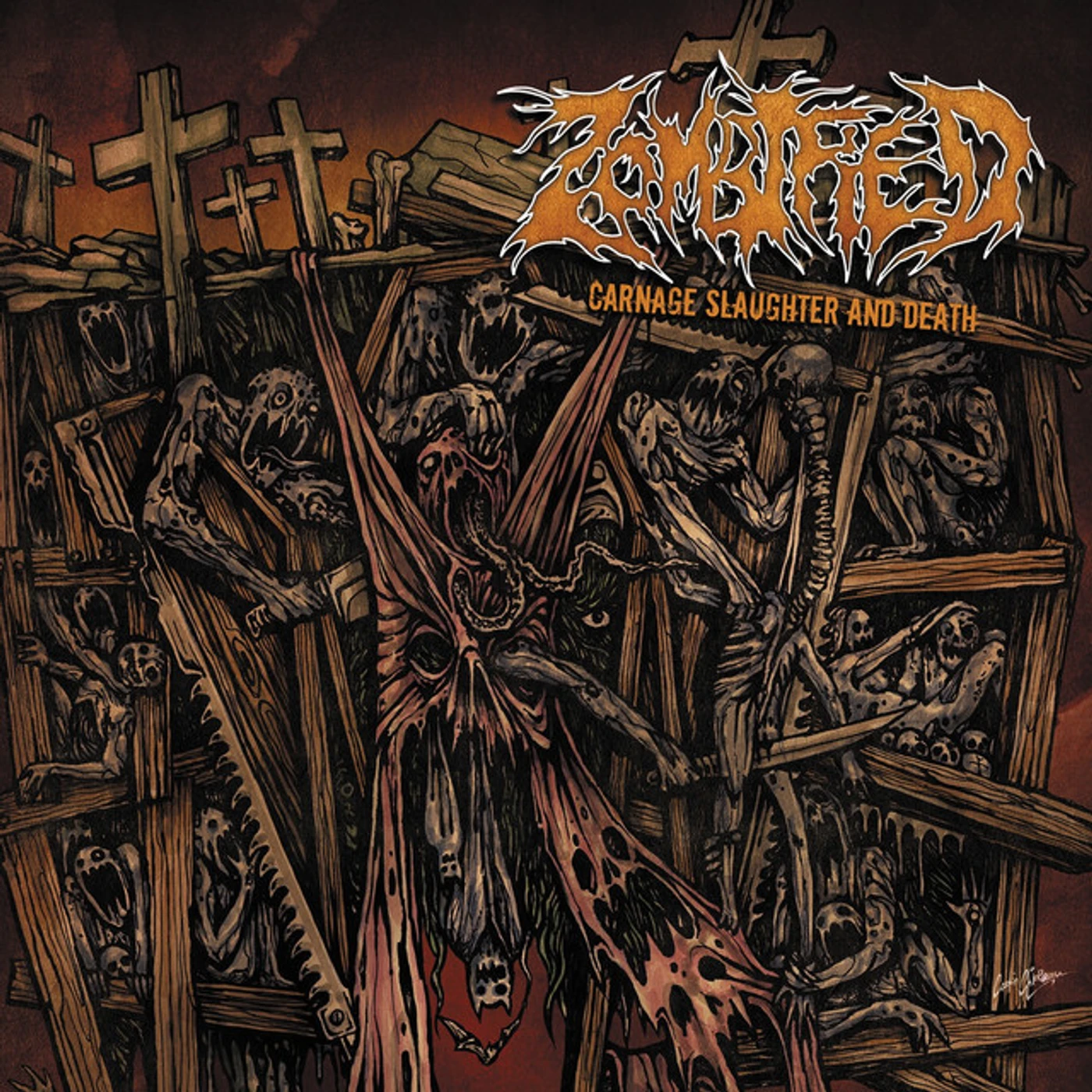 Zombified CARNAGE SLAUGHTER & DEATH CD