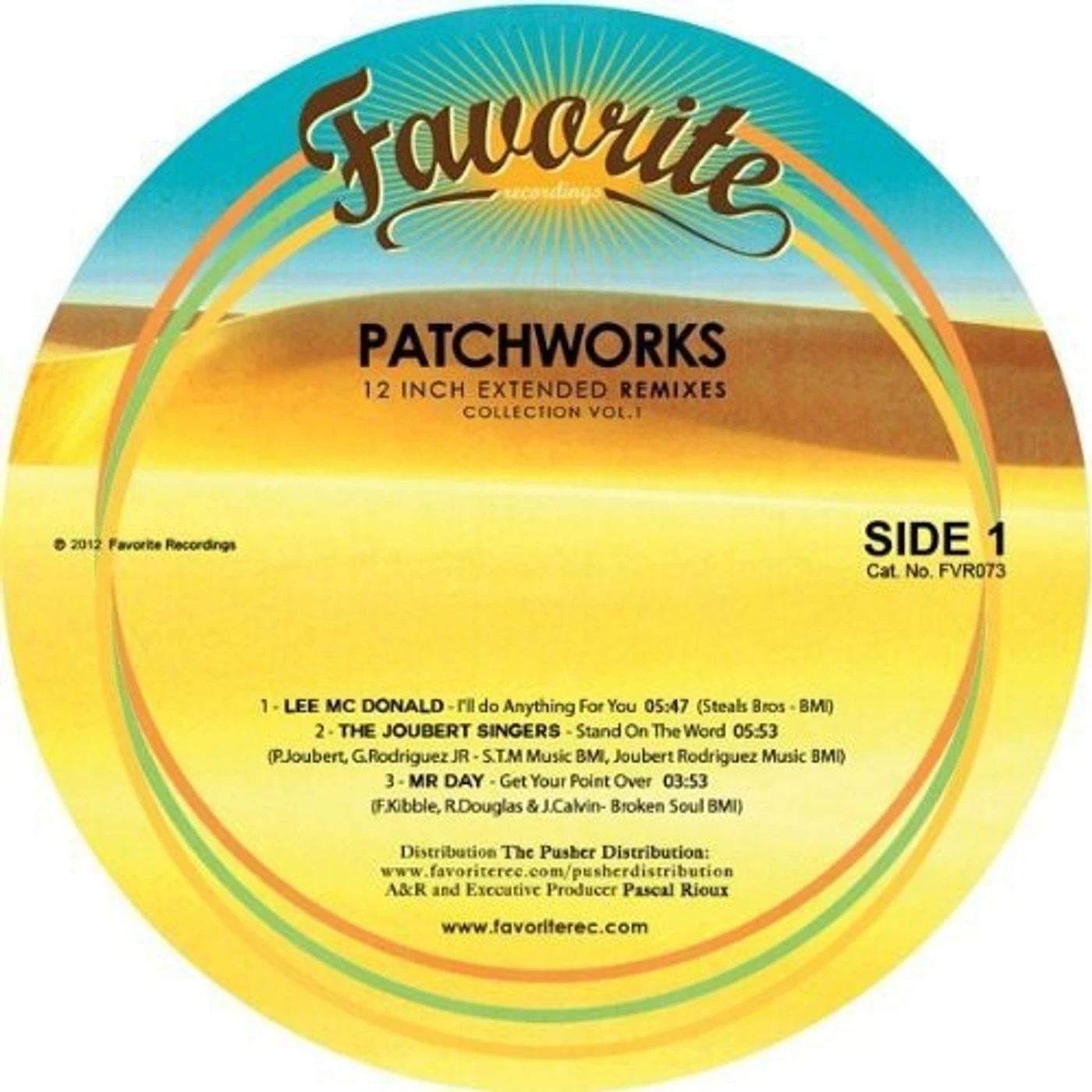Patchworks 12 INCH EXTENDED REMIXES 1 Vinyl Record