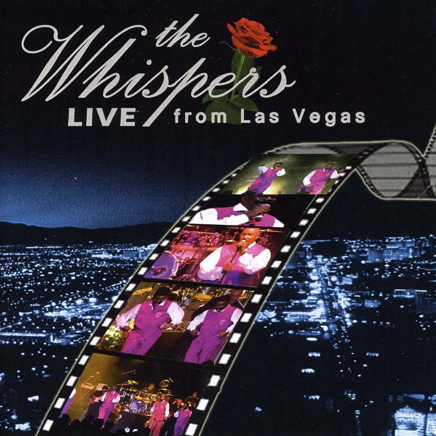 Whispers LIVE FROM LAS VEGAS CD
