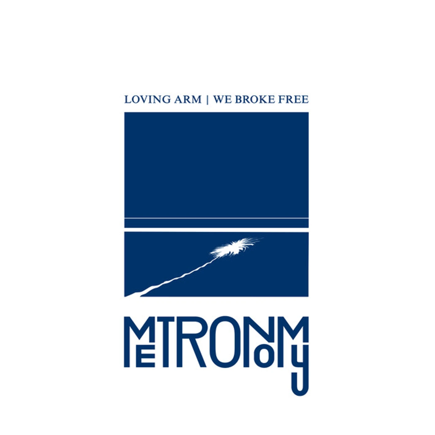 Metronomy LOVING ARM/WE BROKE FREE Vinyl Record