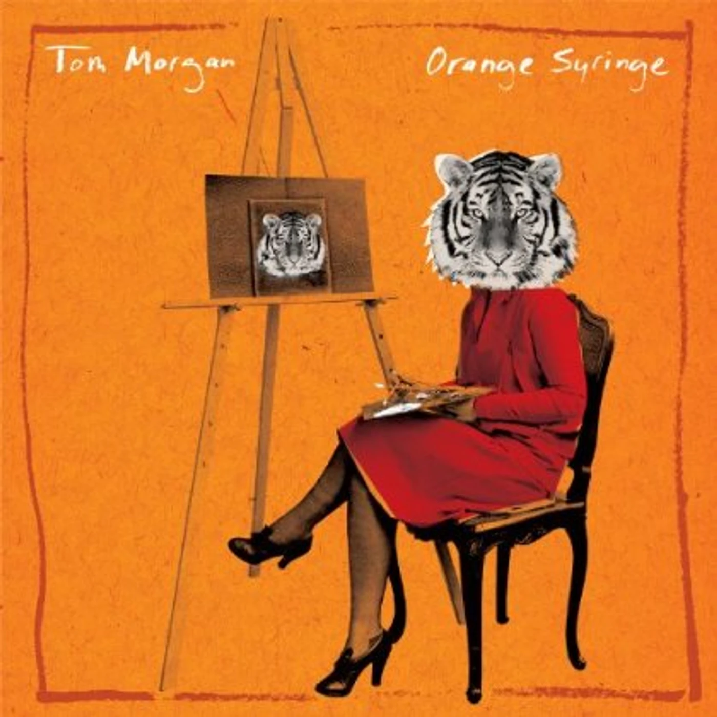 Tom Morgan Orange Syringe Vinyl Record
