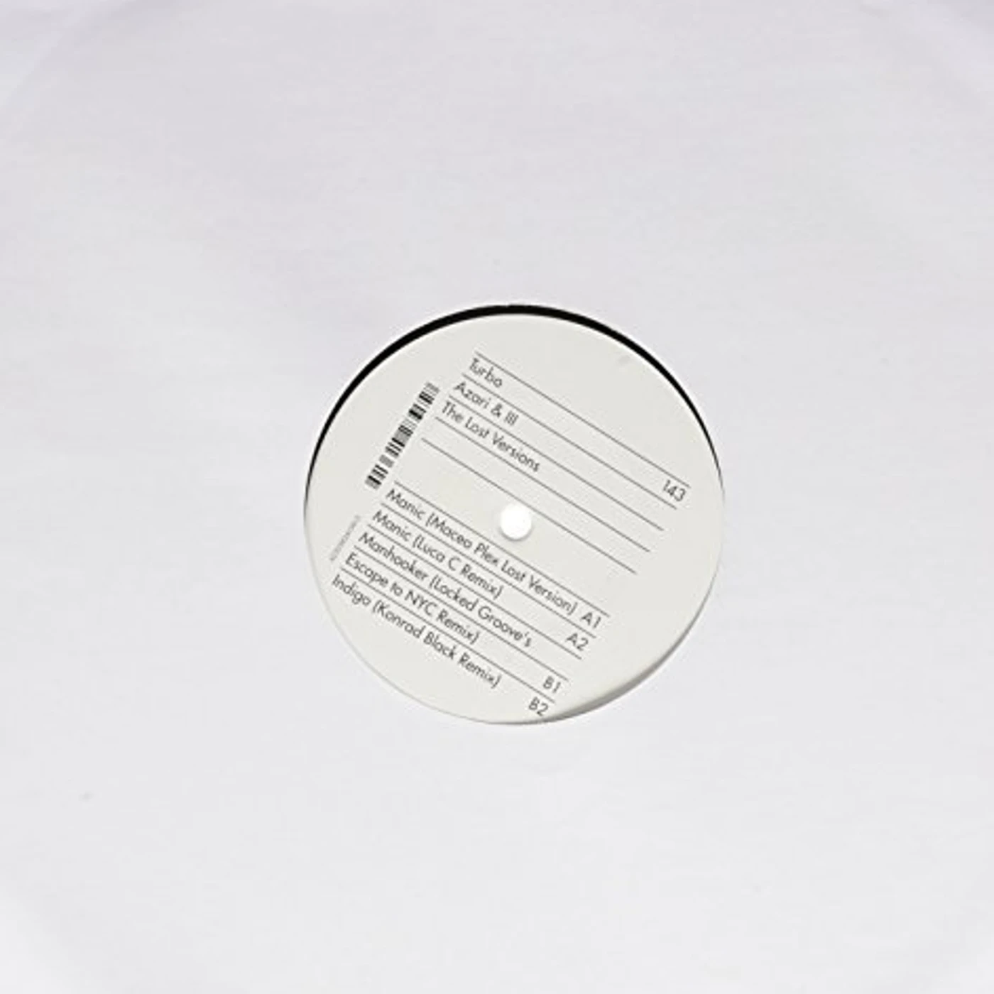 Azari & III LOST VERSIONS Vinyl Record