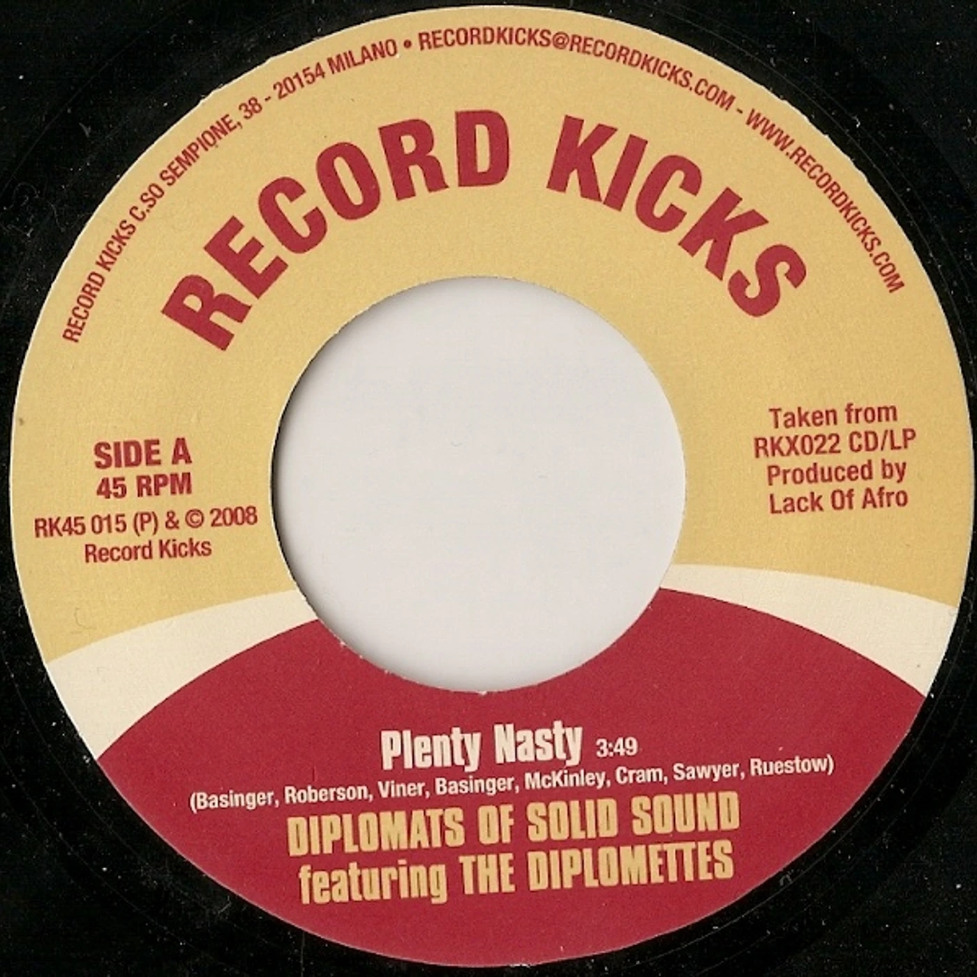 Diplomats of Solid Sound PLENTY NASTY Vinyl Record