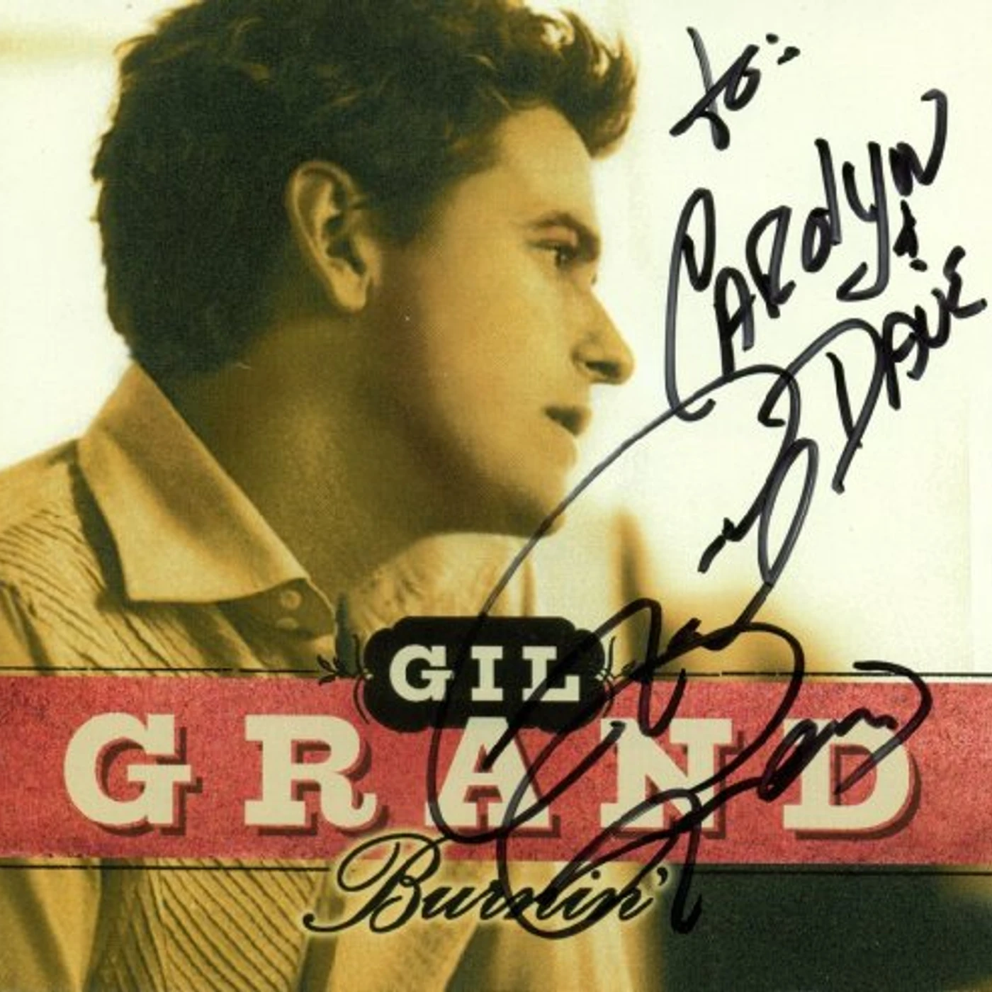 Gil Grand BURNIN CD