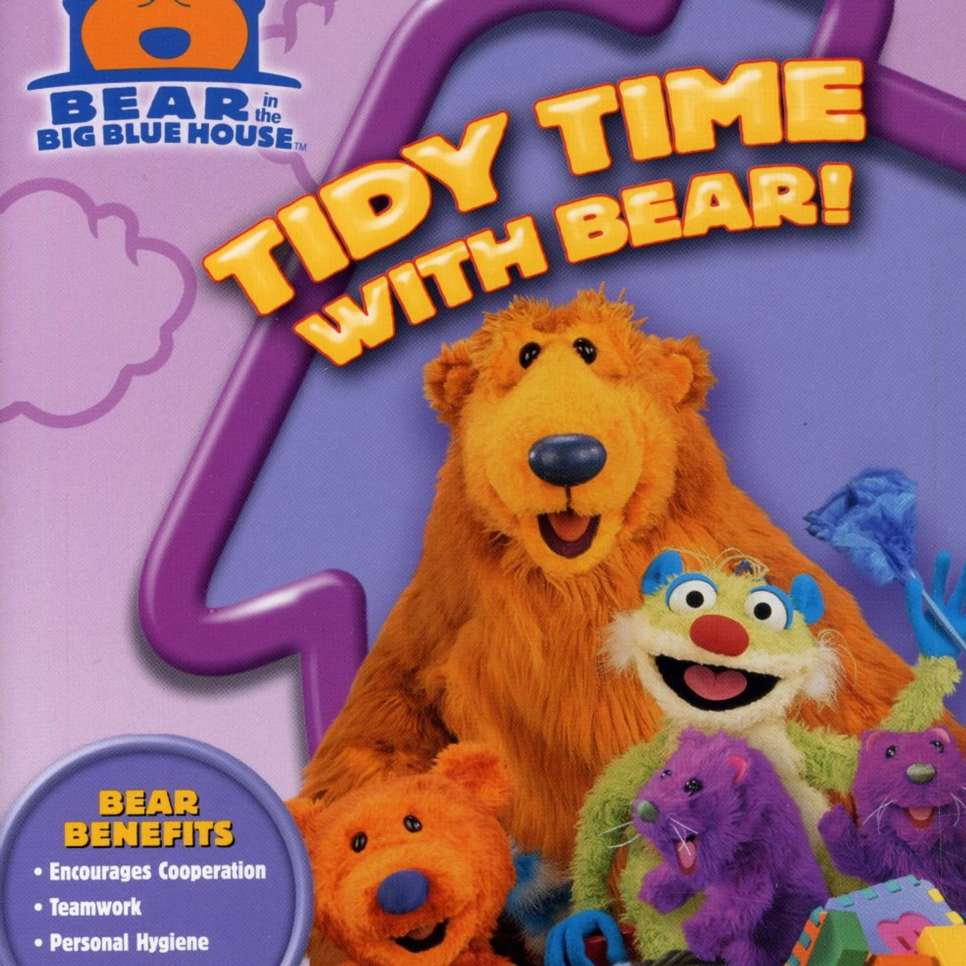 Bear in the Big Blue House TIDY TIME WITH BEAR DVD
