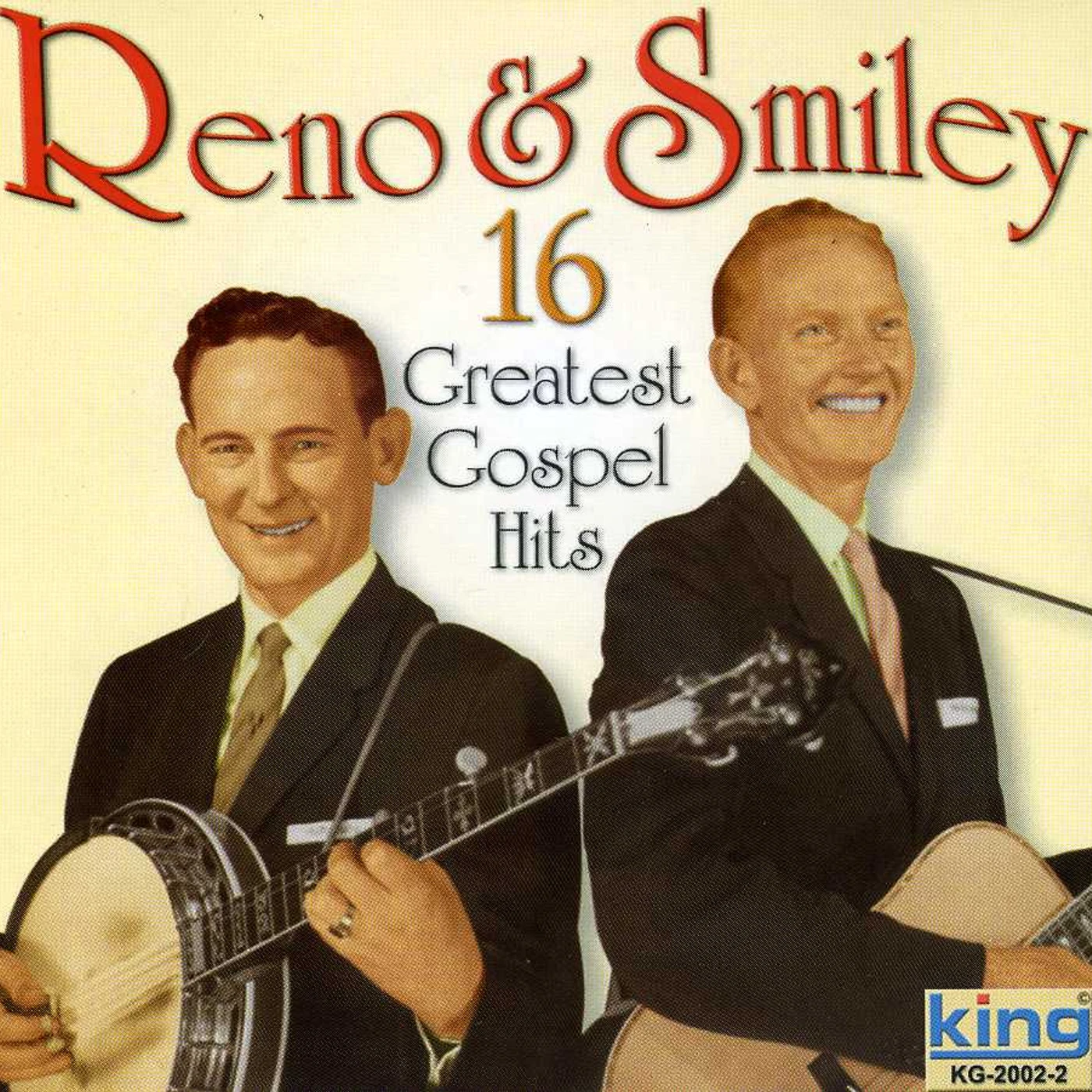 Reno & Smiley 16 GREATEST GOSPEL HITS CD