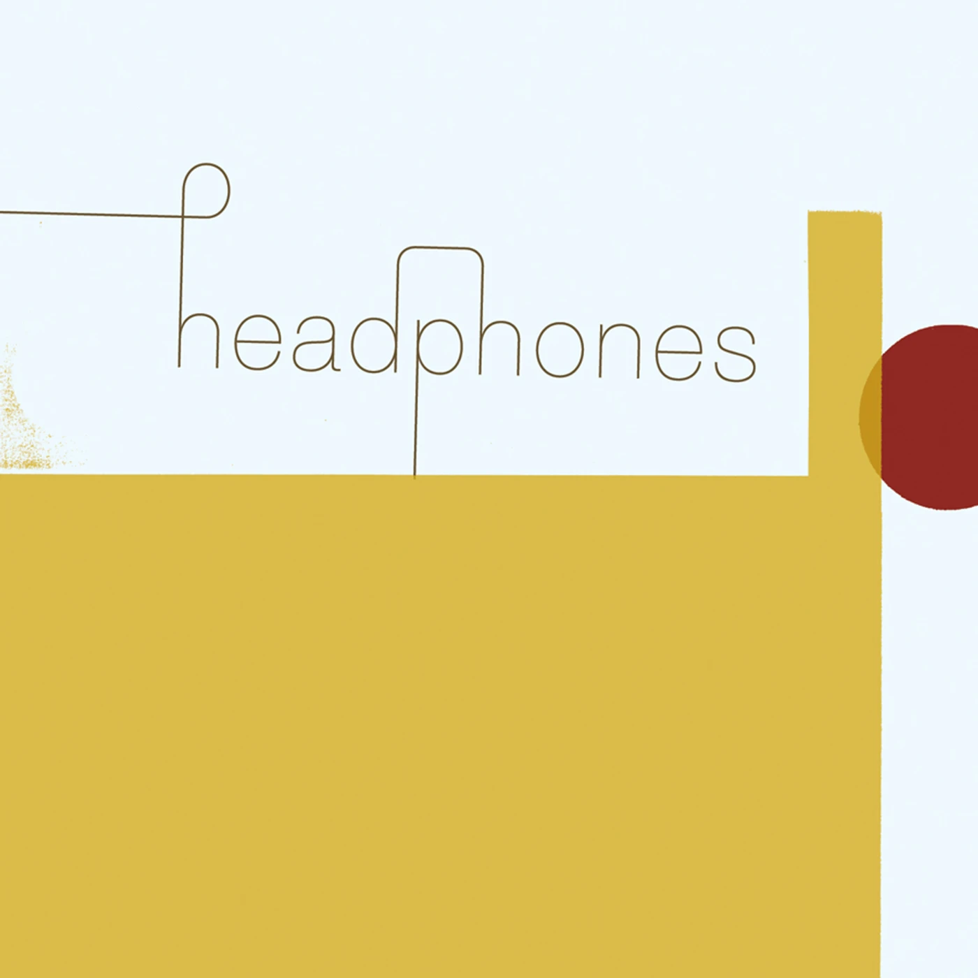 Headphones Vinyl Record