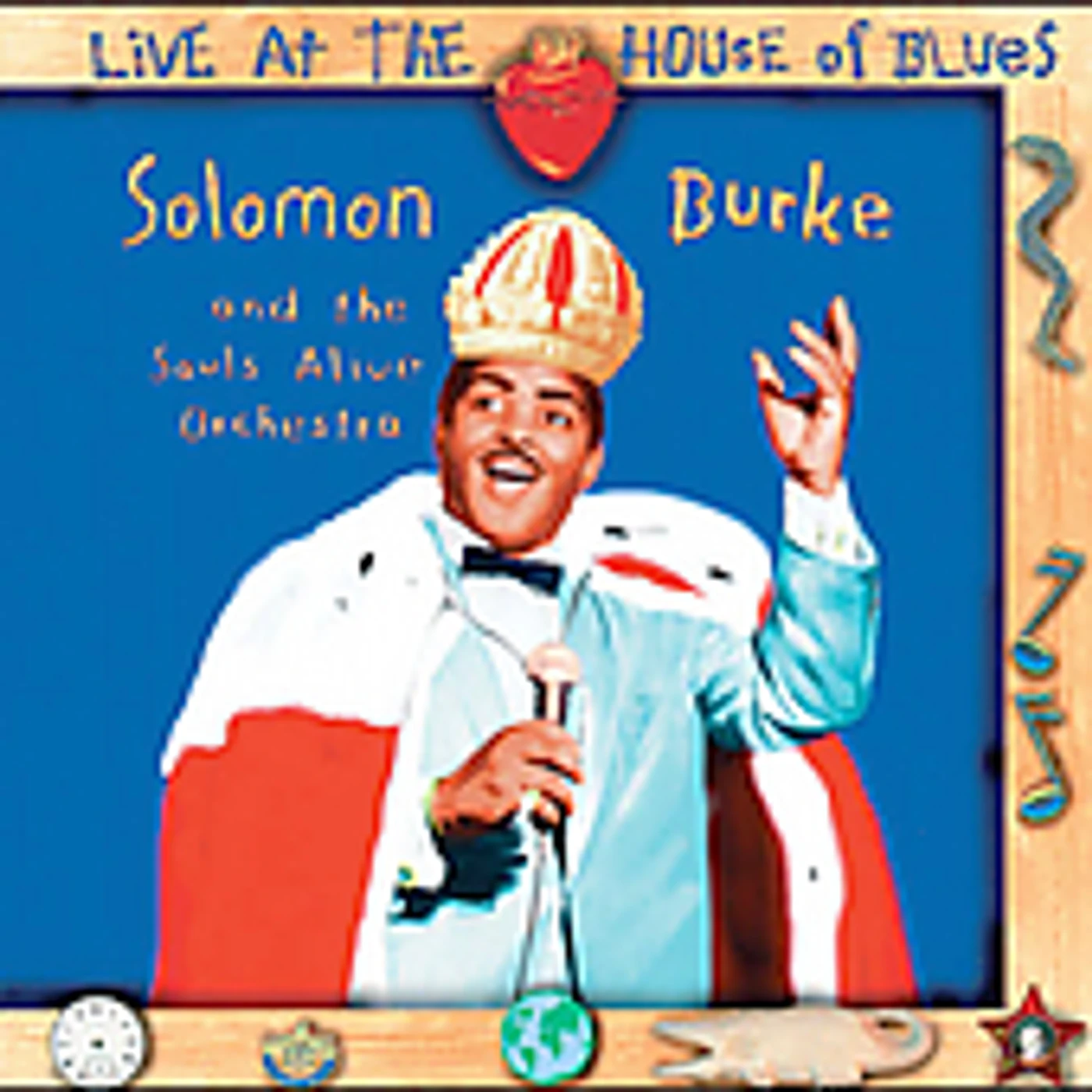 Solomon Burke LIVE AT THE HOUSE OF BLUES CD