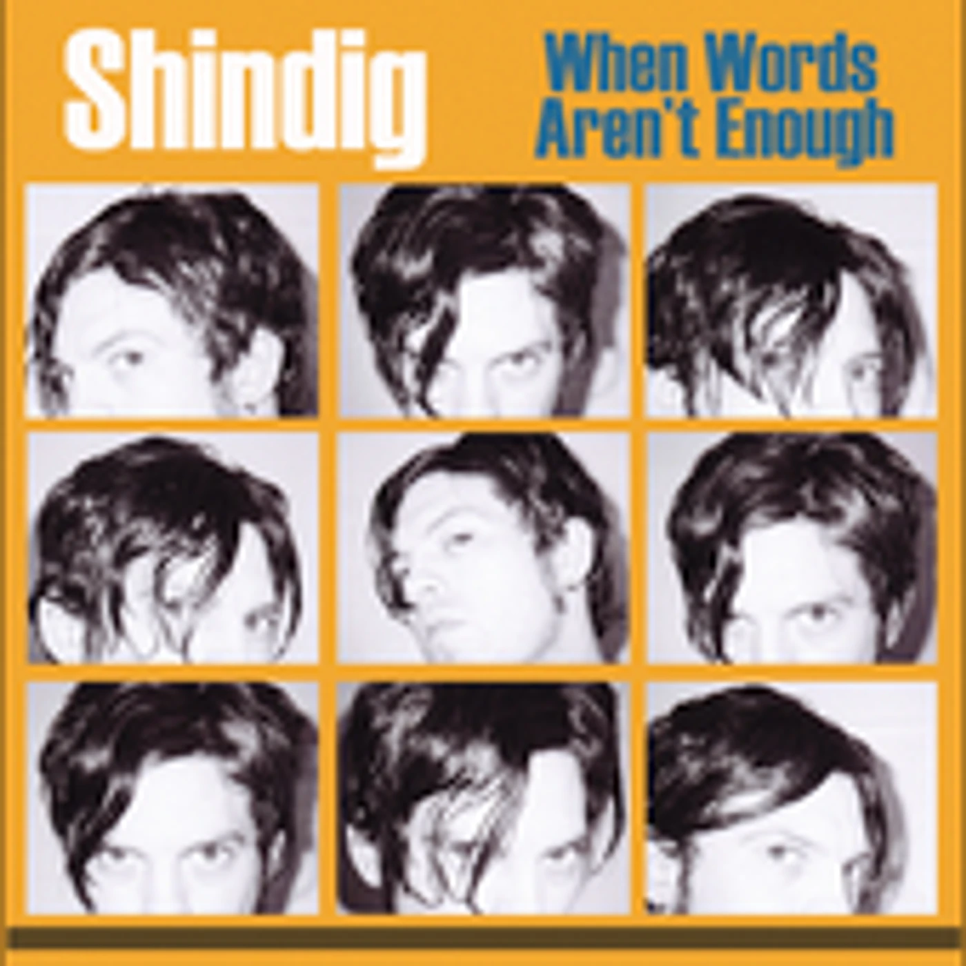 Shindig WHEN WORDS AREN'T ENOUGH CD