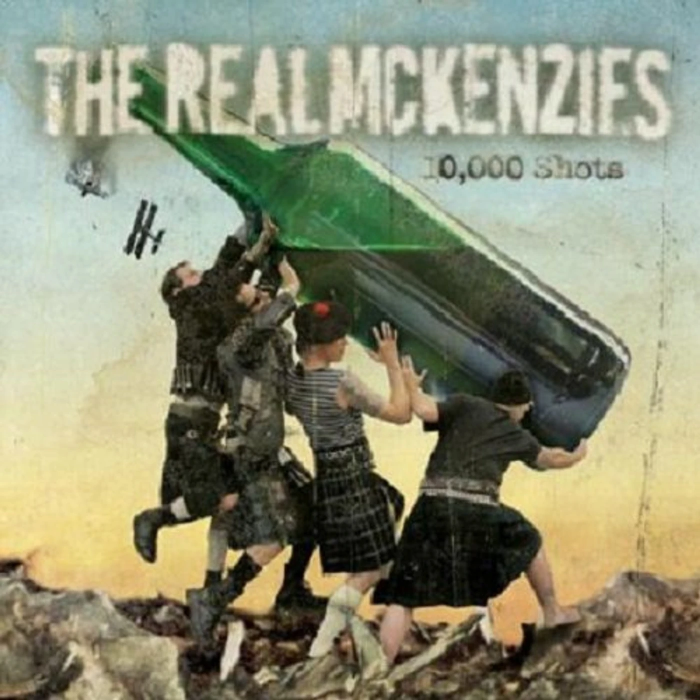 The Real McKenzies 10,000 Shots Vinyl Record