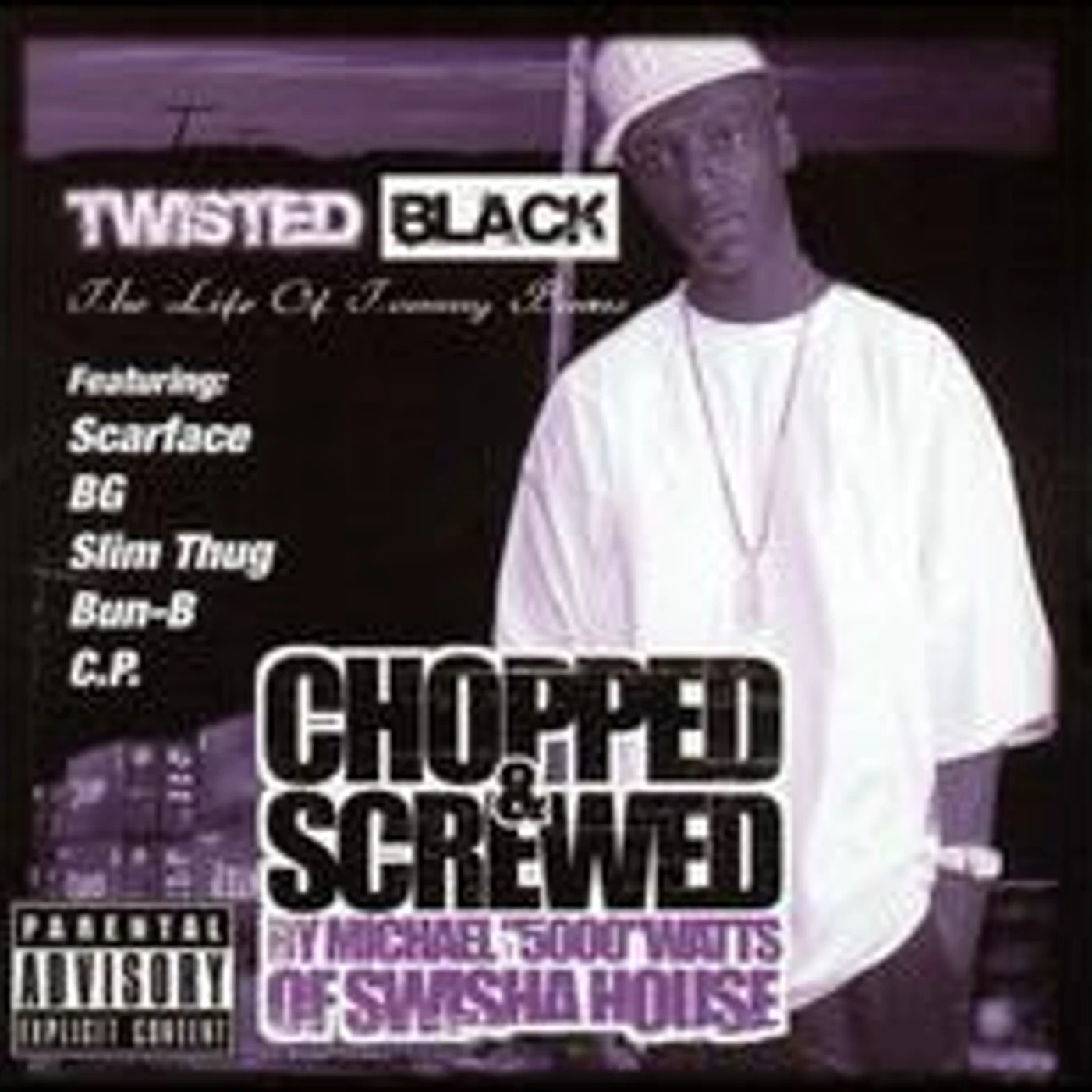 Twisted Black LIFE OF TOMMY BURNS: CHOPPED & SCREWED CD