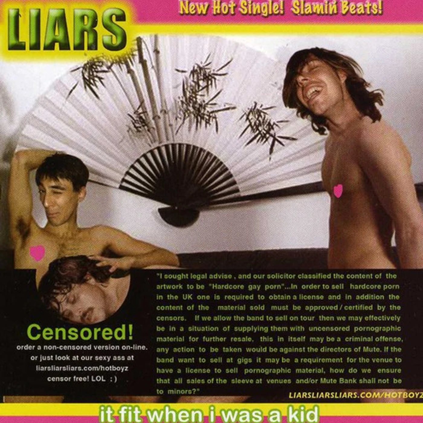 Liars IT FIT WHEN I WAS A KID CD