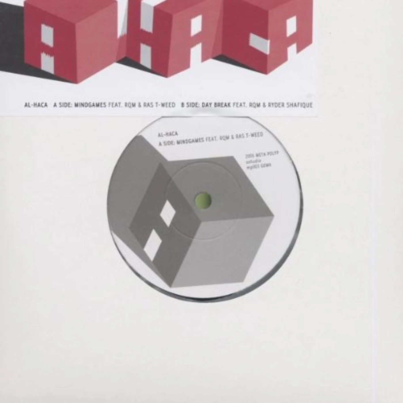 Al Haca MINDGAMES / DAY BREAK Vinyl Record
