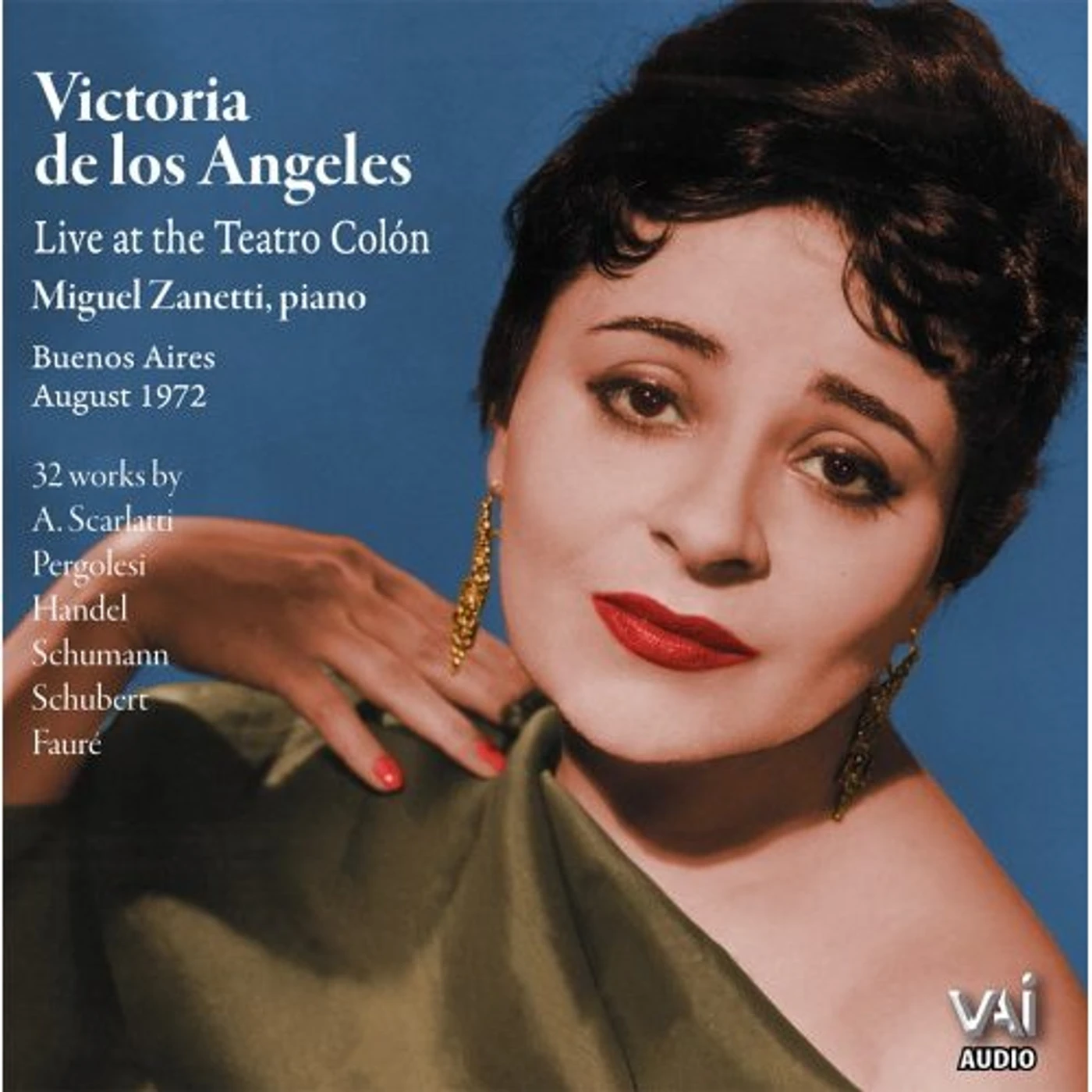 Victoria de los Ángeles LIVE IN RECITAL CD