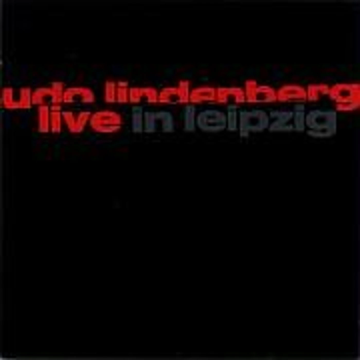 Udo Lindenberg LIVE IN LEIPZIG CD