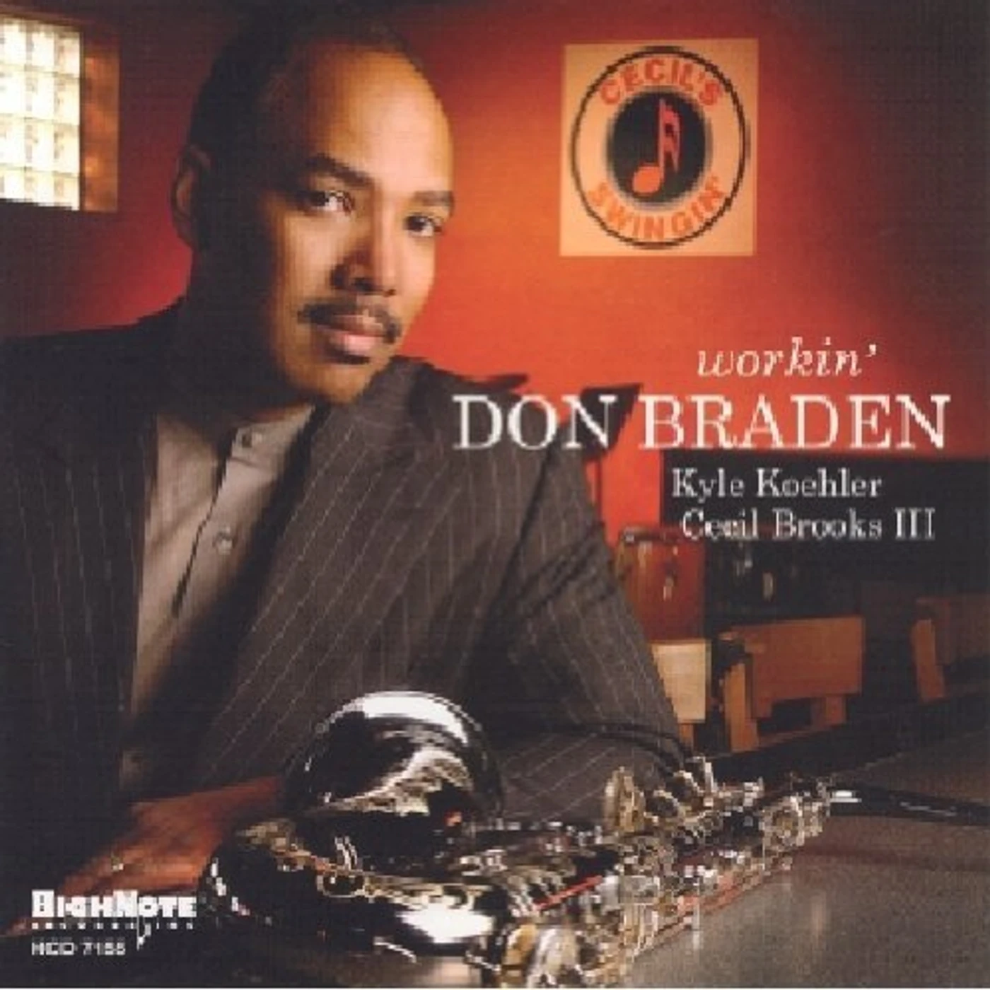 Don Braden WORKIN CD