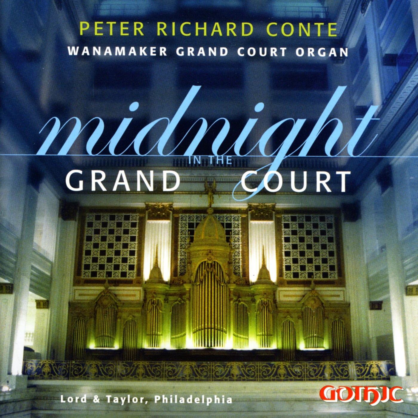 Peter Richard Conte MIDNIGHT IN THE GRAND COURT CD