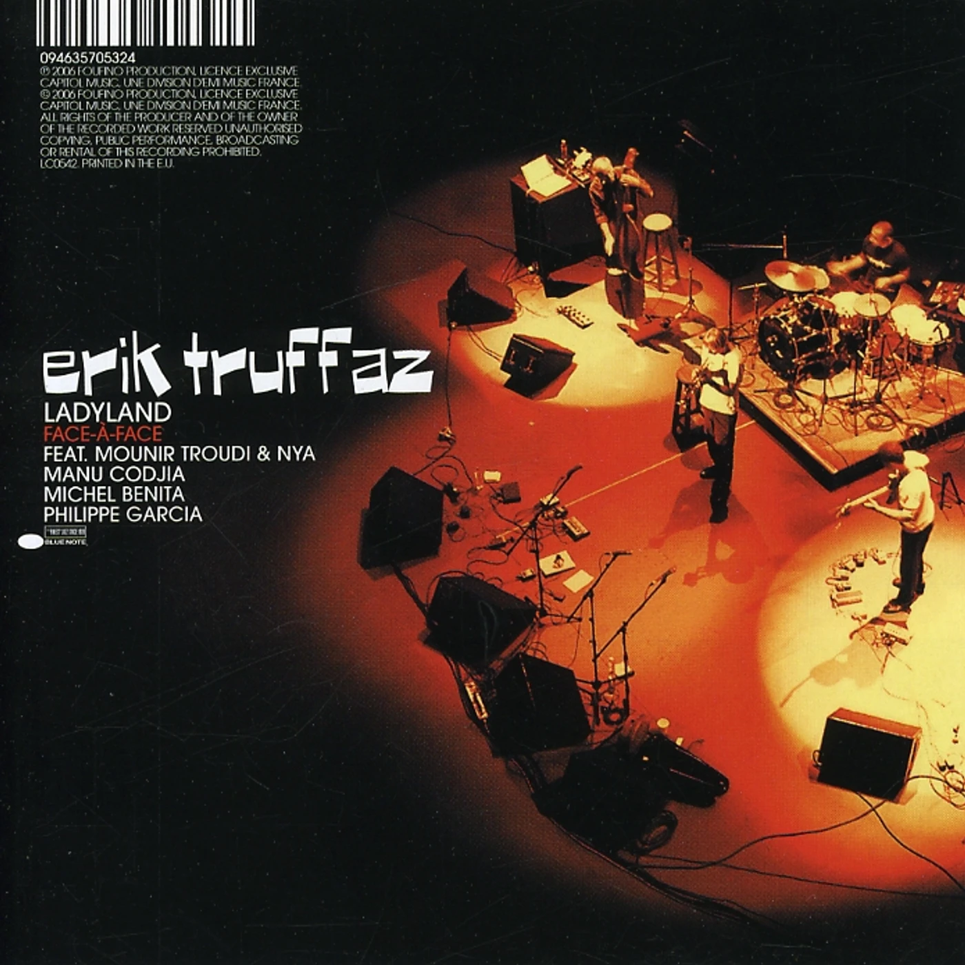 Erik Truffaz FACE A FACE CD