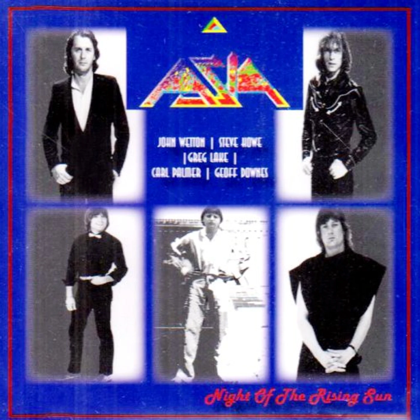 Asia NIGHT OF THE RISING SUN CD