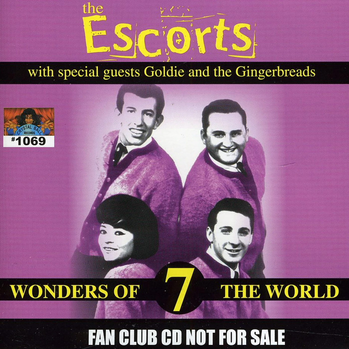 The Escorts 7 WONDERS OF THE WORLD CD