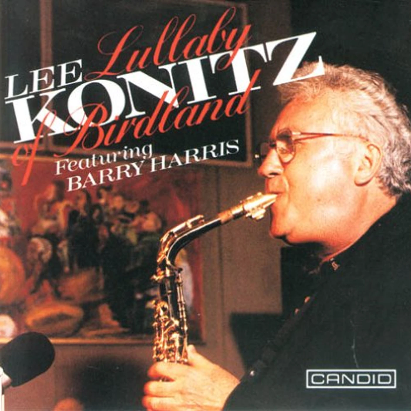Lee Konitz LULLABY OF BIRDLAND CD