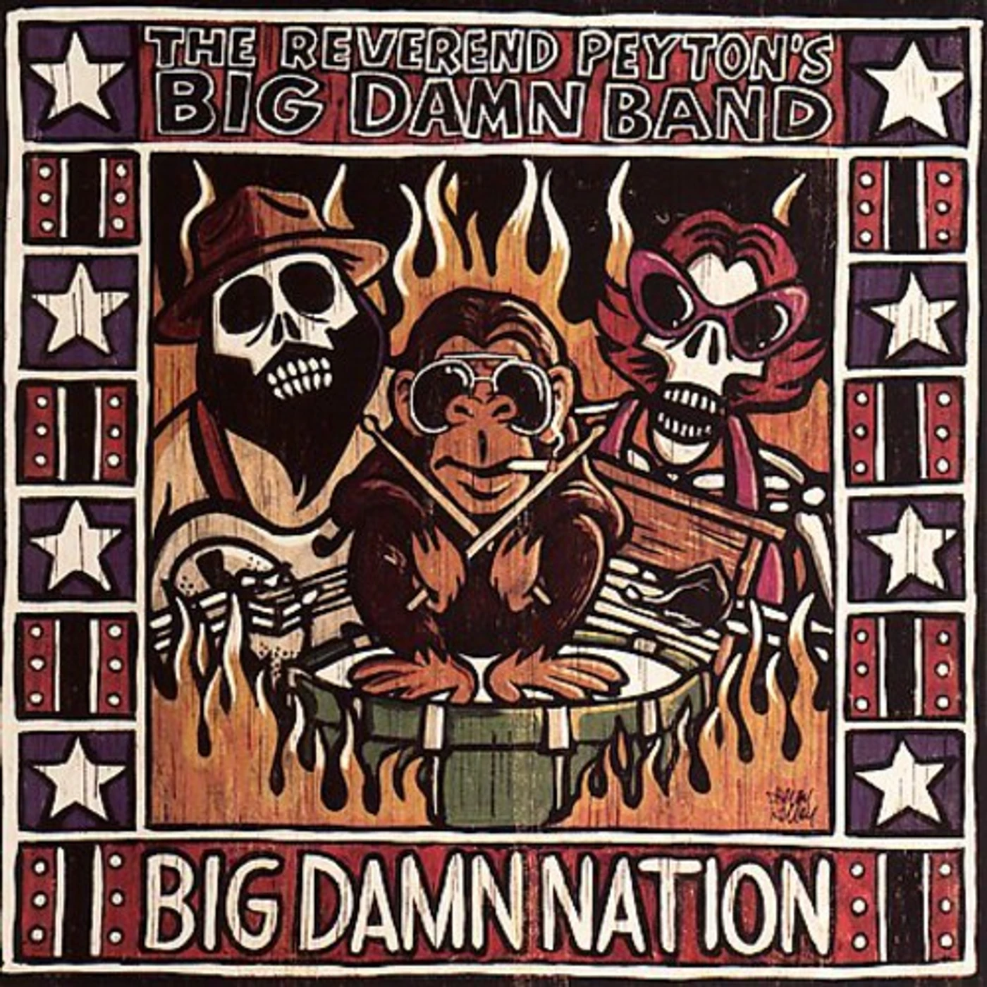 The Reverend Peyton's Big Damn Band BIG DAMN NATION CD