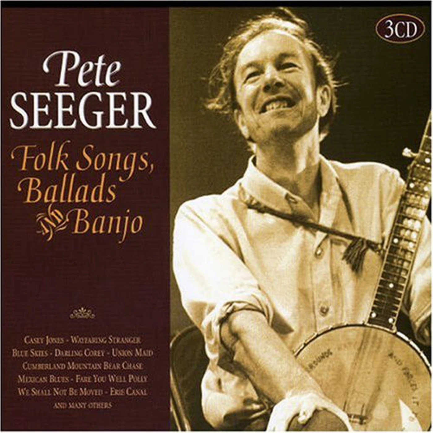 Pete Seeger FOLK SONGS BALLADS & BANJO CD