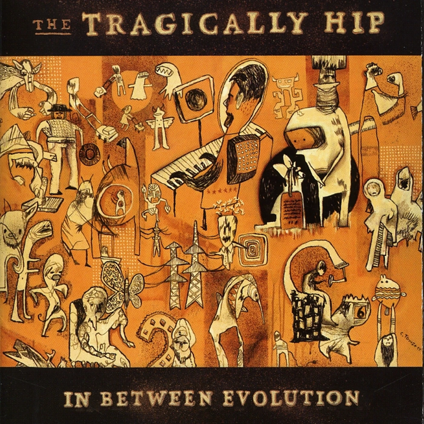 The Tragically Hip IN BETWEEN EVOLUTION CD