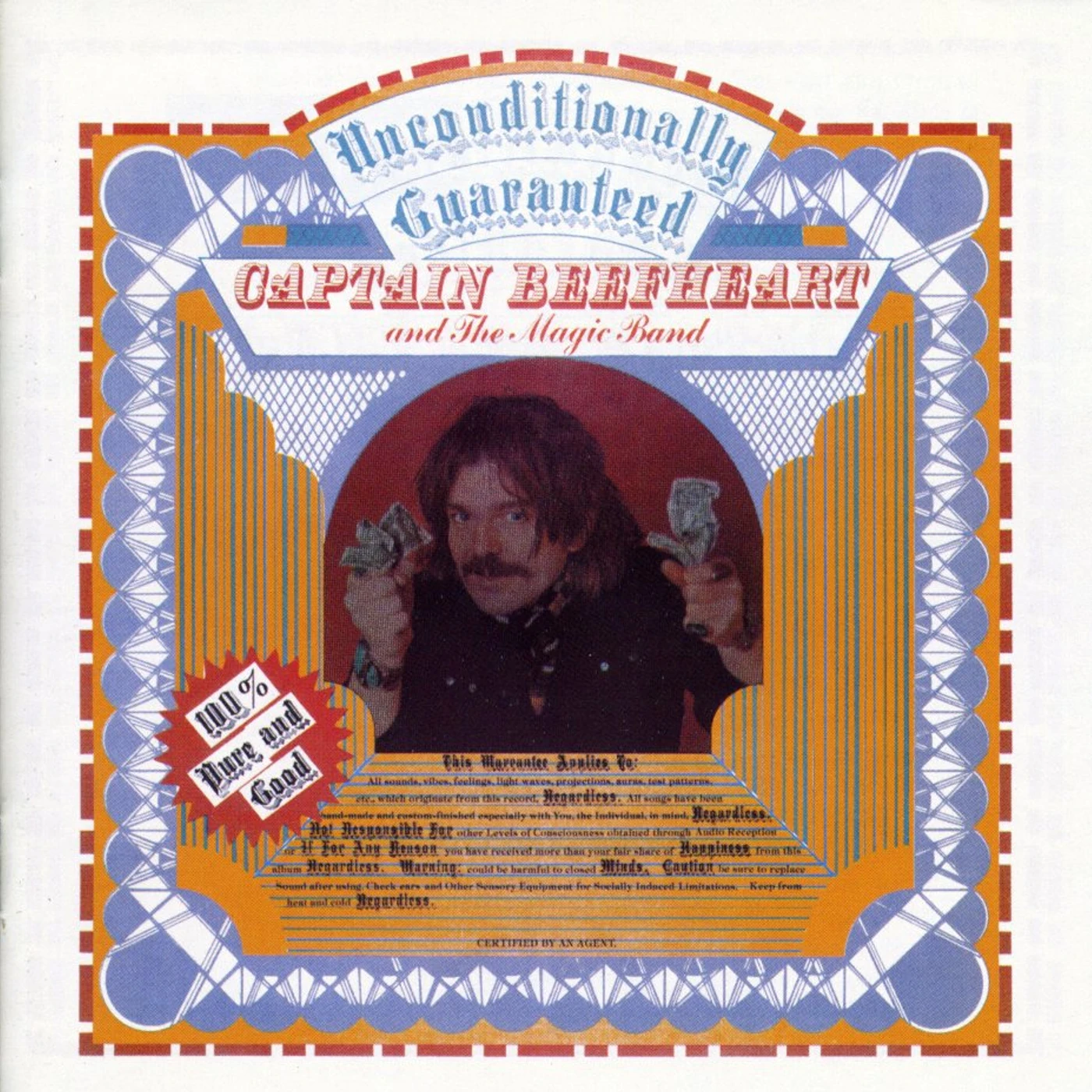 Captain Beefheart & His Magic Band UNCONDITIONALLY GUARANTEED CD