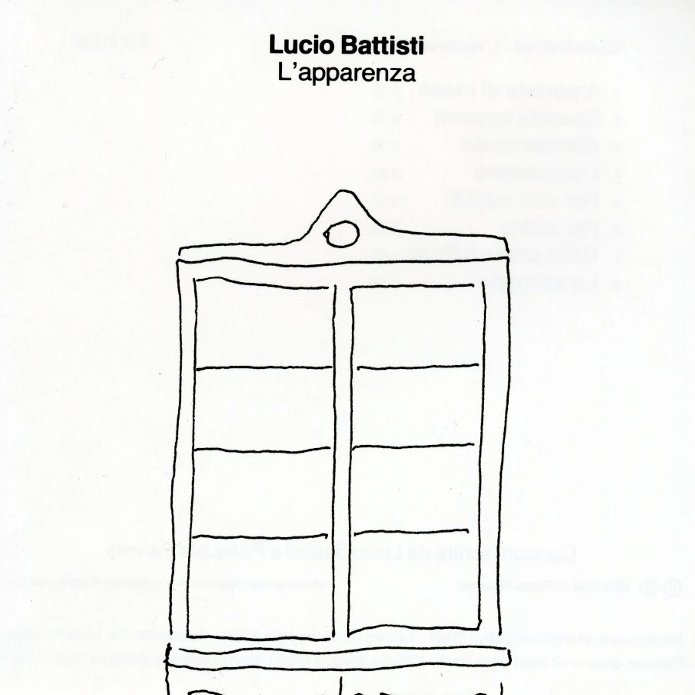 Lucio Battisti L'APPARENZA CD