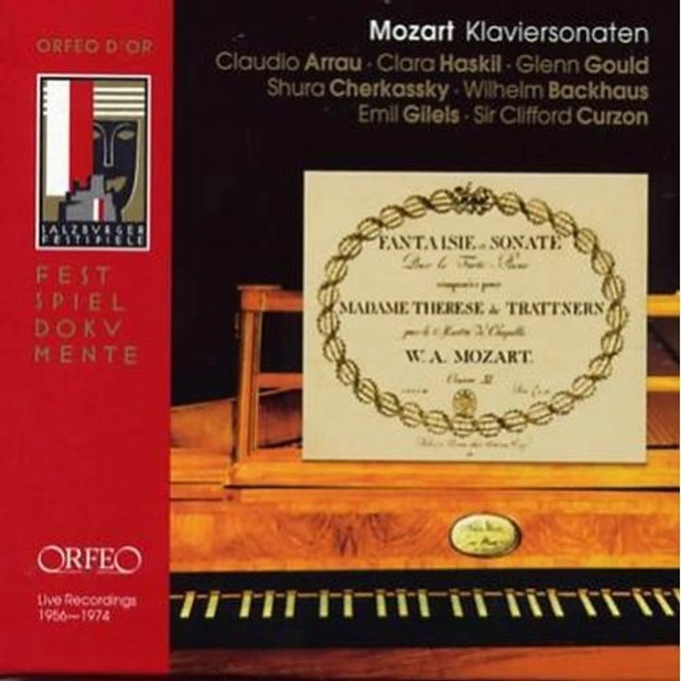 Wolfgang Amadeus Mozart KLAVIERSONATEN CD