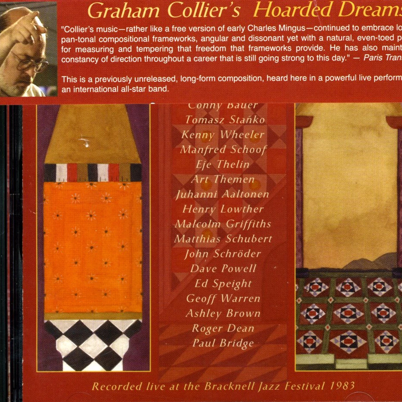 Graham Collier HOARDED DREAMS CD
