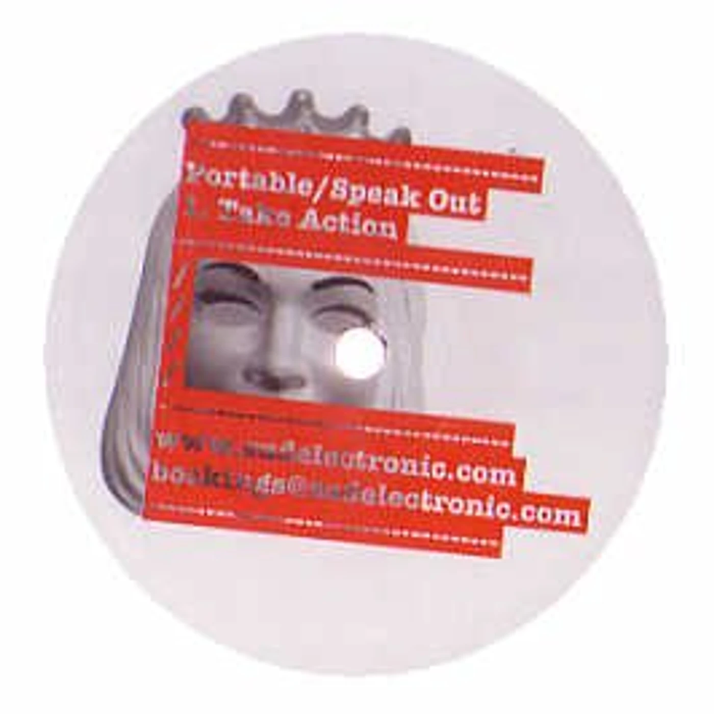 Portable Speak Out Vinyl Record