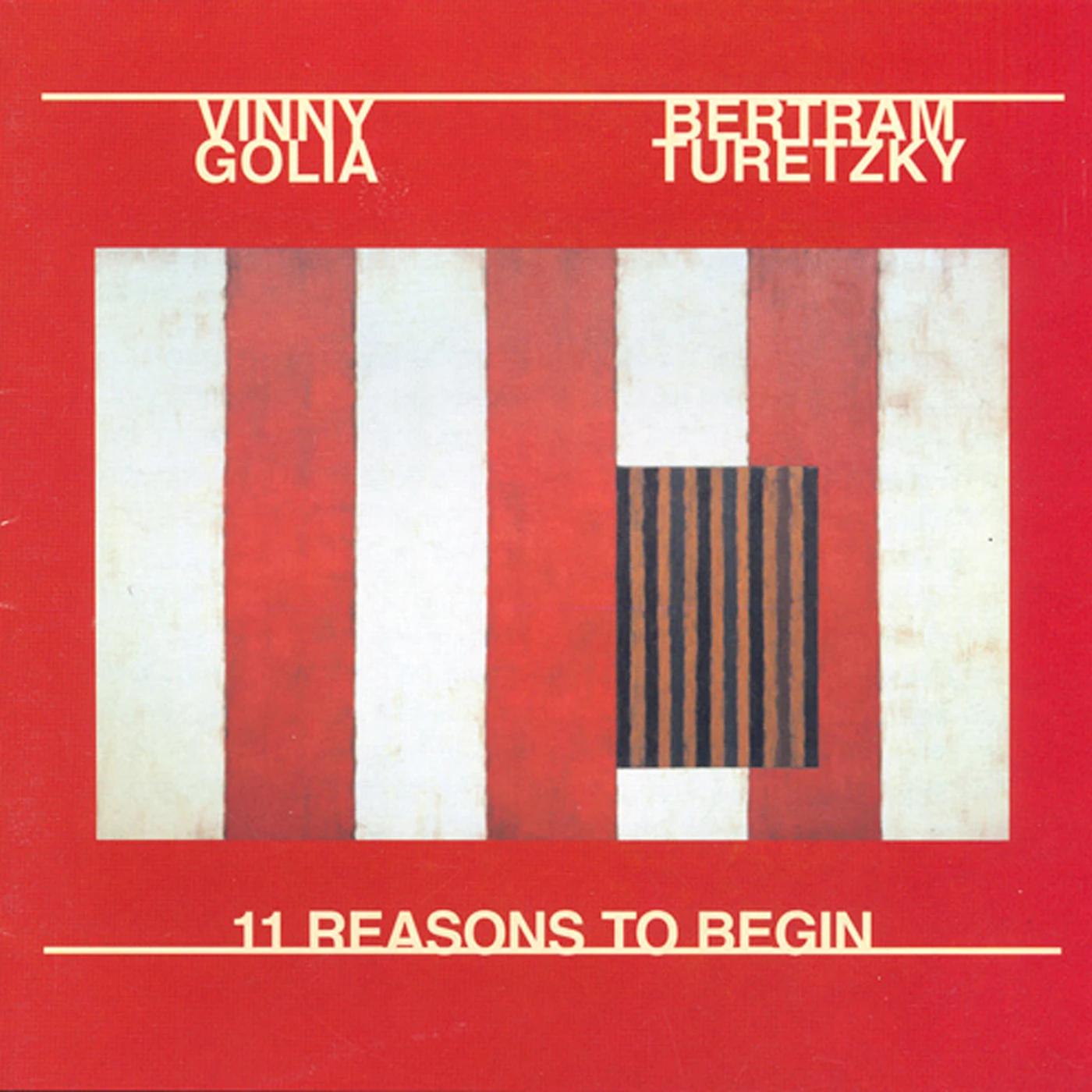 Vinny Golia 11 REASONS TO BEGIN CD