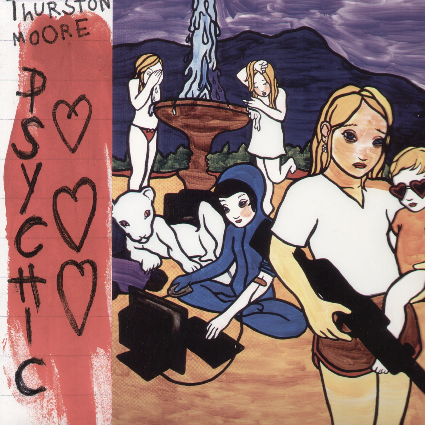 Thurston Moore Psychic Hearts Vinyl Record