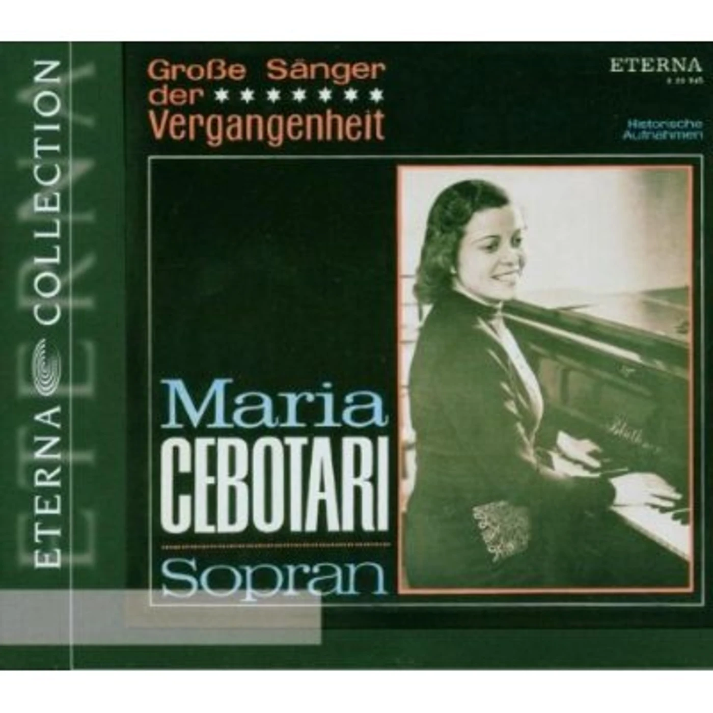 Maria Cebotari GREAT SINGERS OF THE PAST CD